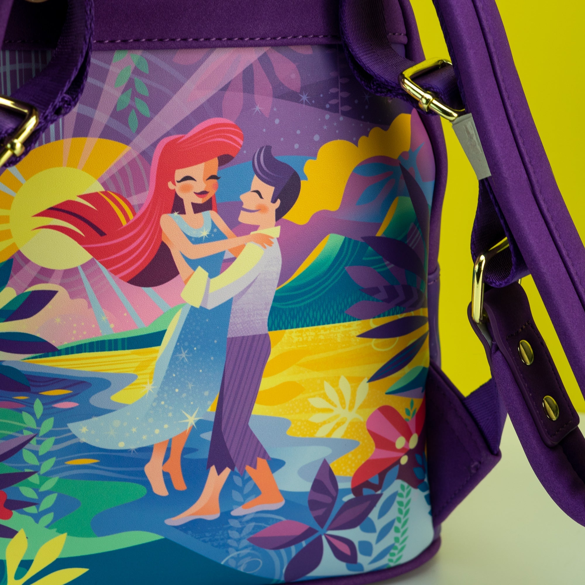 Loungefly x Disney The Little Mermaid Ariel Castle Mini Backpack GeekCore