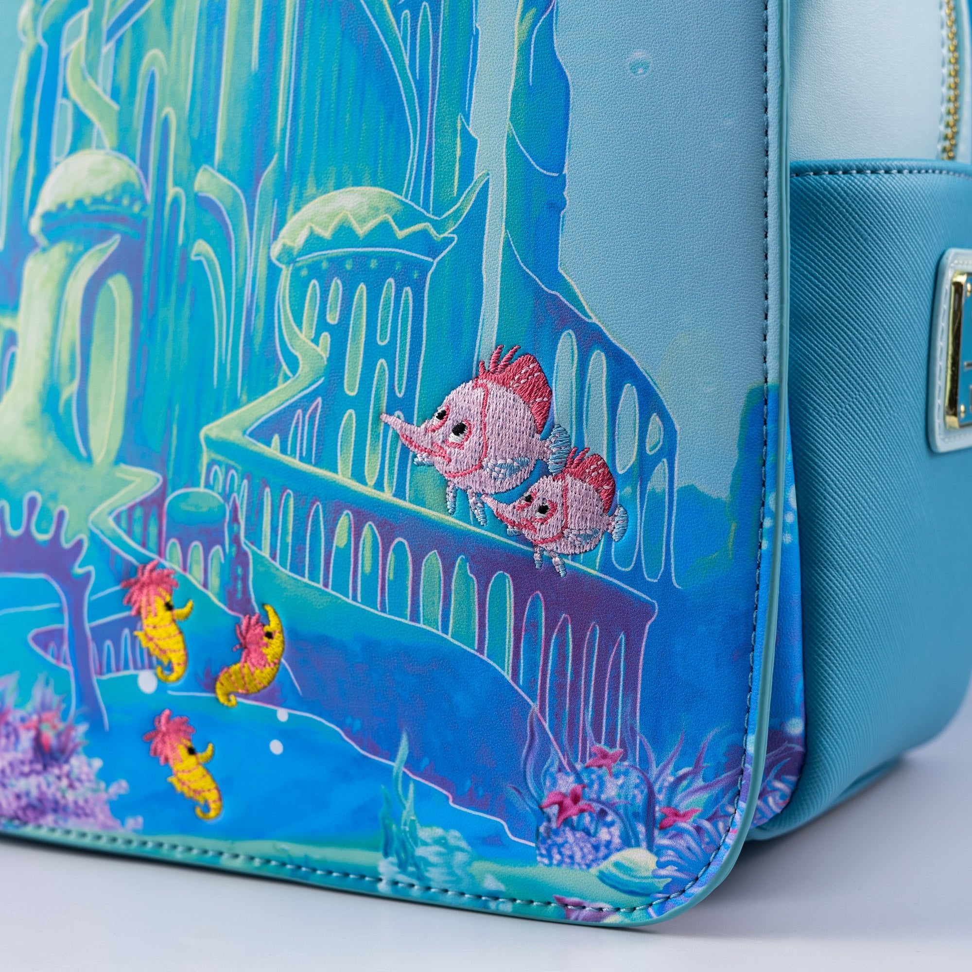 Loungefly x Disney The Little Mermaid Castle Window Mini Backpack - GeekCore