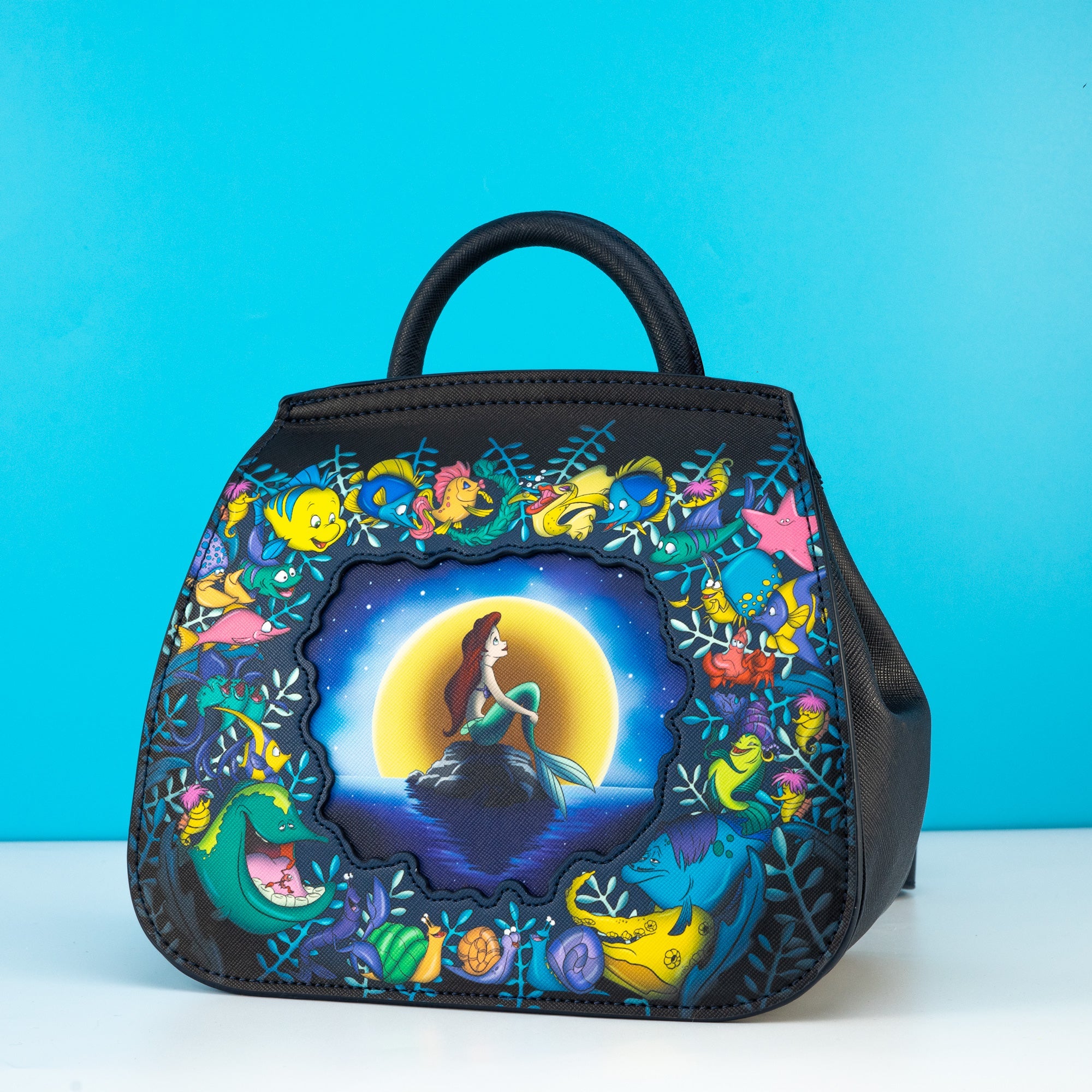 Loungefly x Disney The Little Mermaid Convertible Mini Backpack - GeekCore