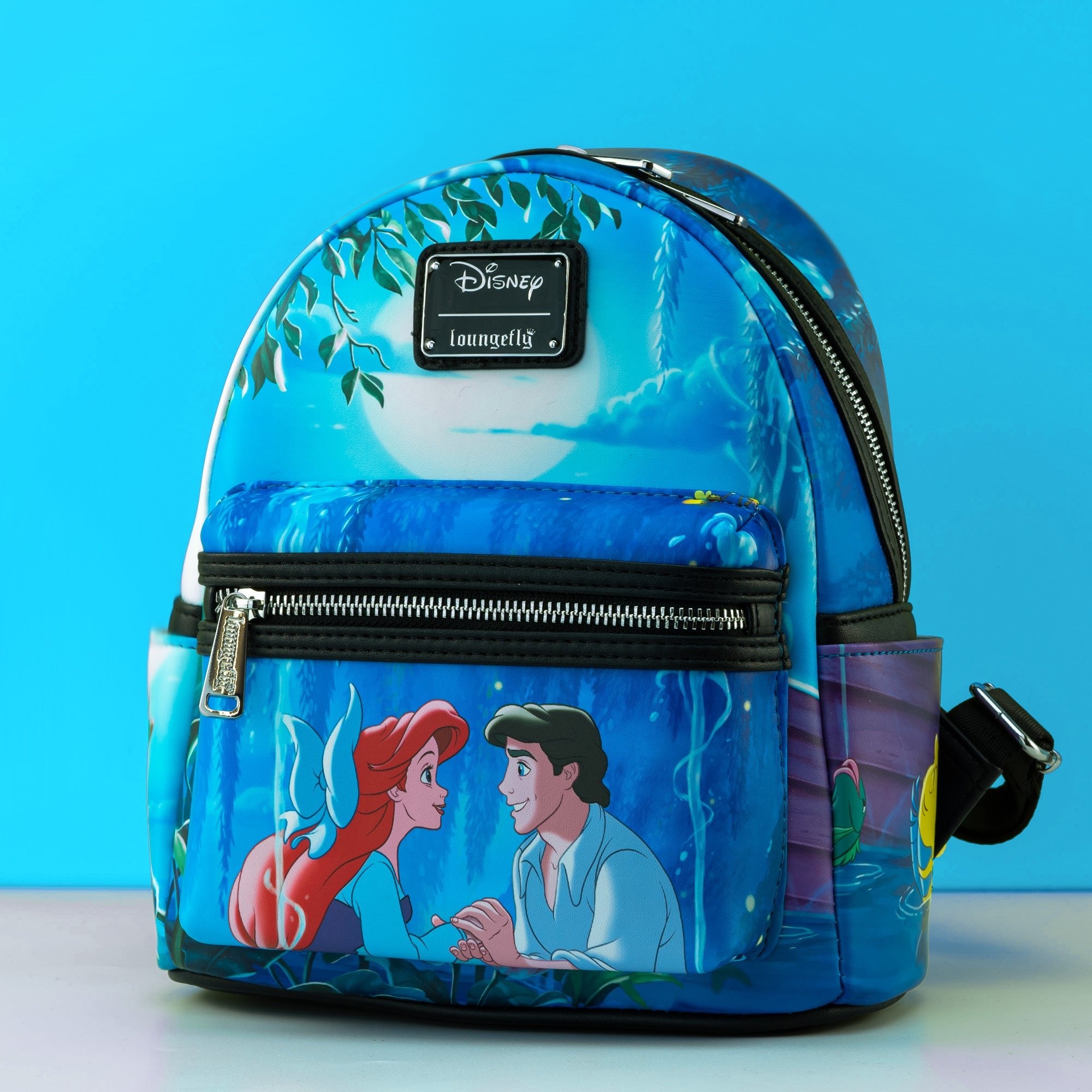 Loungefly x Disney The Little Mermaid Kiss The Girl Mini Backpack - GeekCore