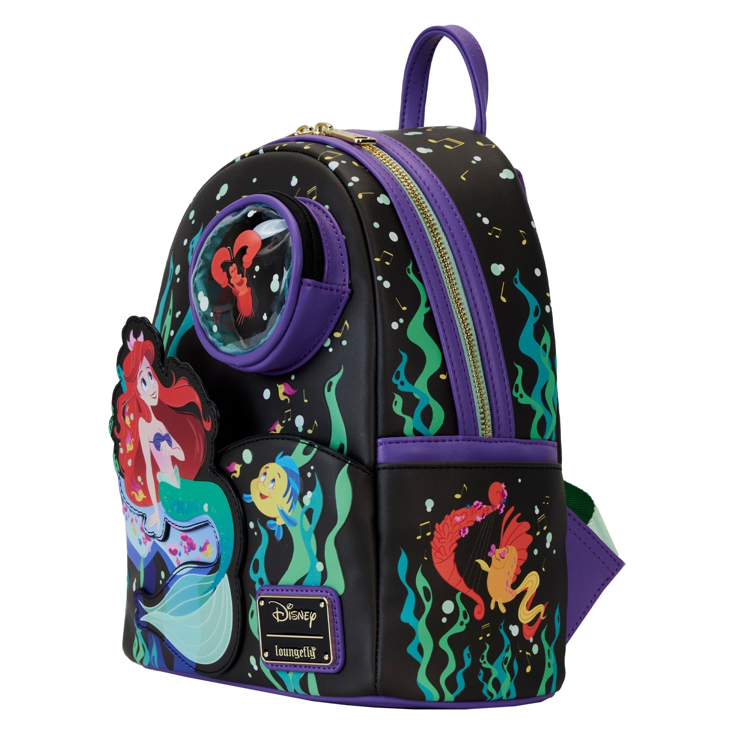 Loungefly x Disney The Little Mermaid Life is The Bubbles Mini Backpack - GeekCore