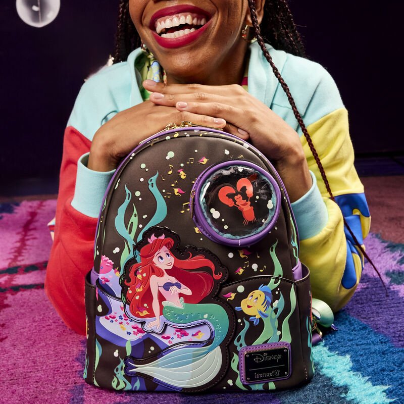 Loungefly x Disney The Little Mermaid Life is The Bubbles Mini Backpack - GeekCore