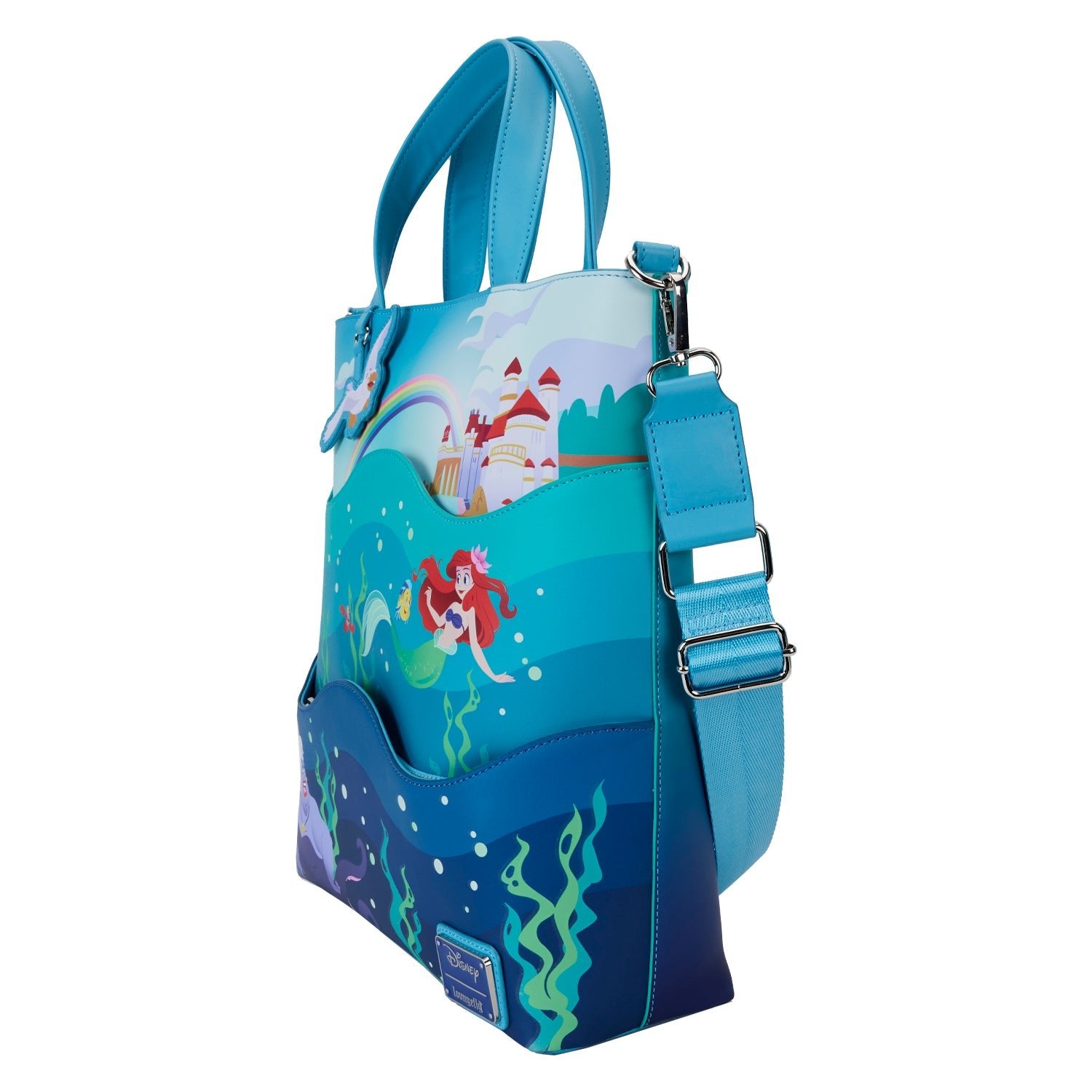 Loungefly x Disney The Little Mermaid Life is The Bubbles Tote Bag - GeekCore