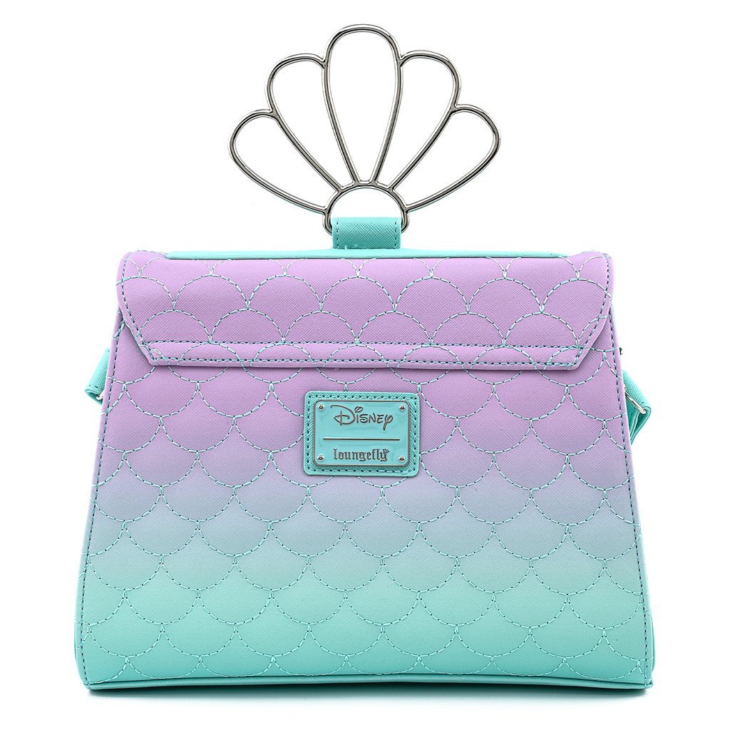 Loungefly x Disney The Little Mermaid Ombre Scales Handbag - GeekCore