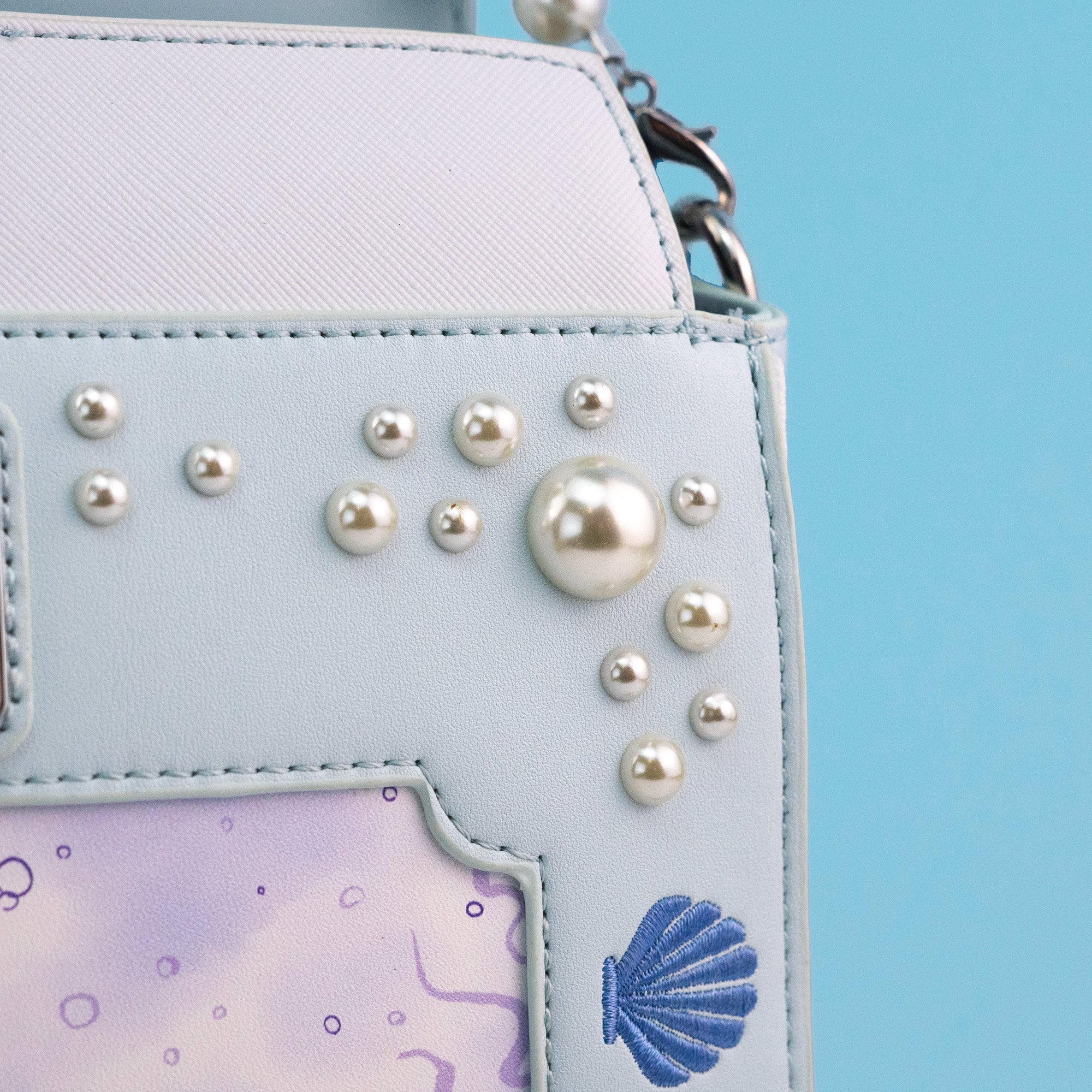 Loungefly x Disney The Little Mermaid Pearl Crossbody Handbag - GeekCore