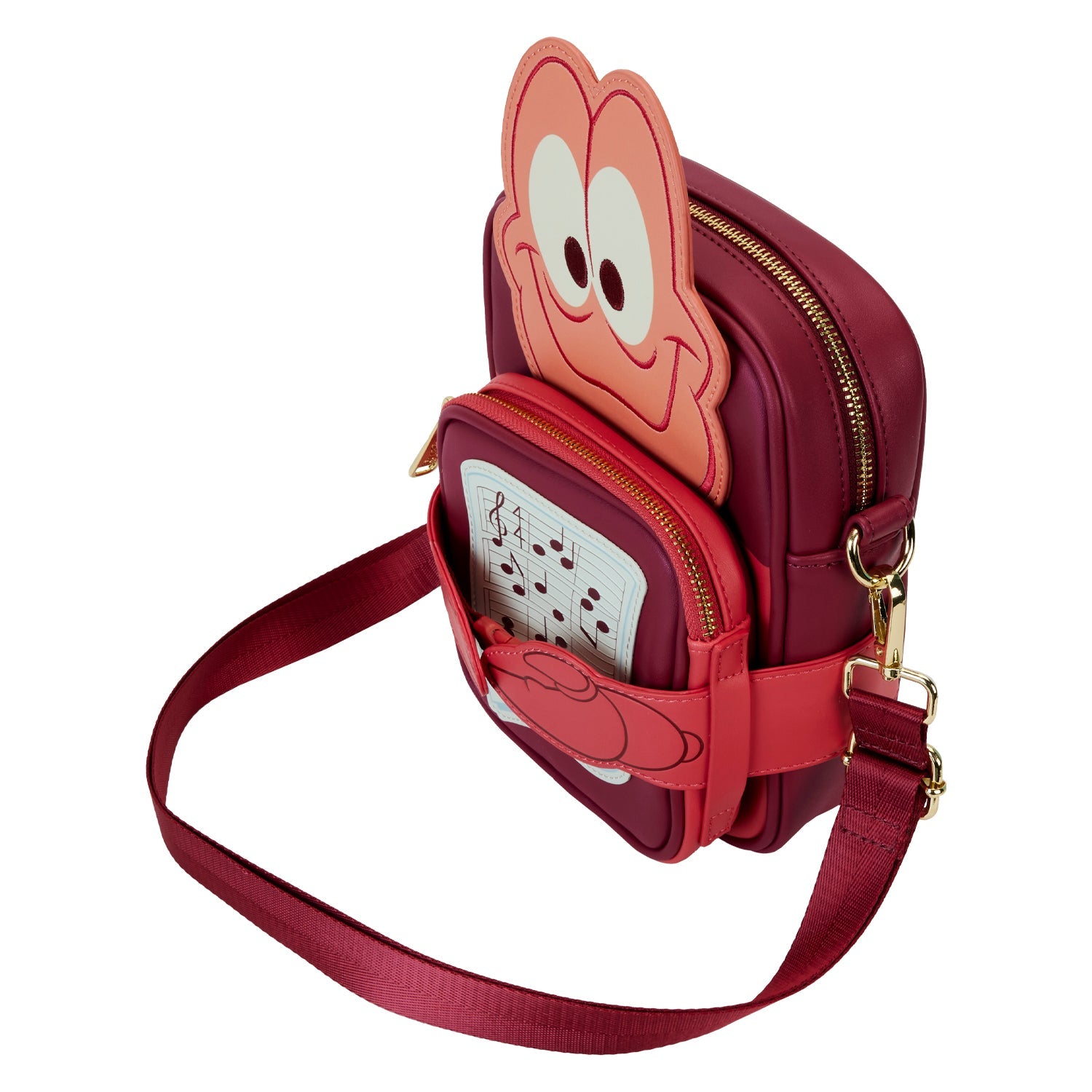 Loungefly x Disney The Little Mermaid Sebastian Crossbuddies Bag - GeekCore