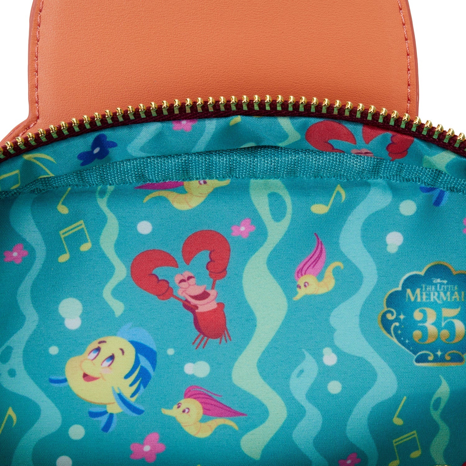 Loungefly x Disney The Little Mermaid Sebastian Crossbuddies Bag - GeekCore