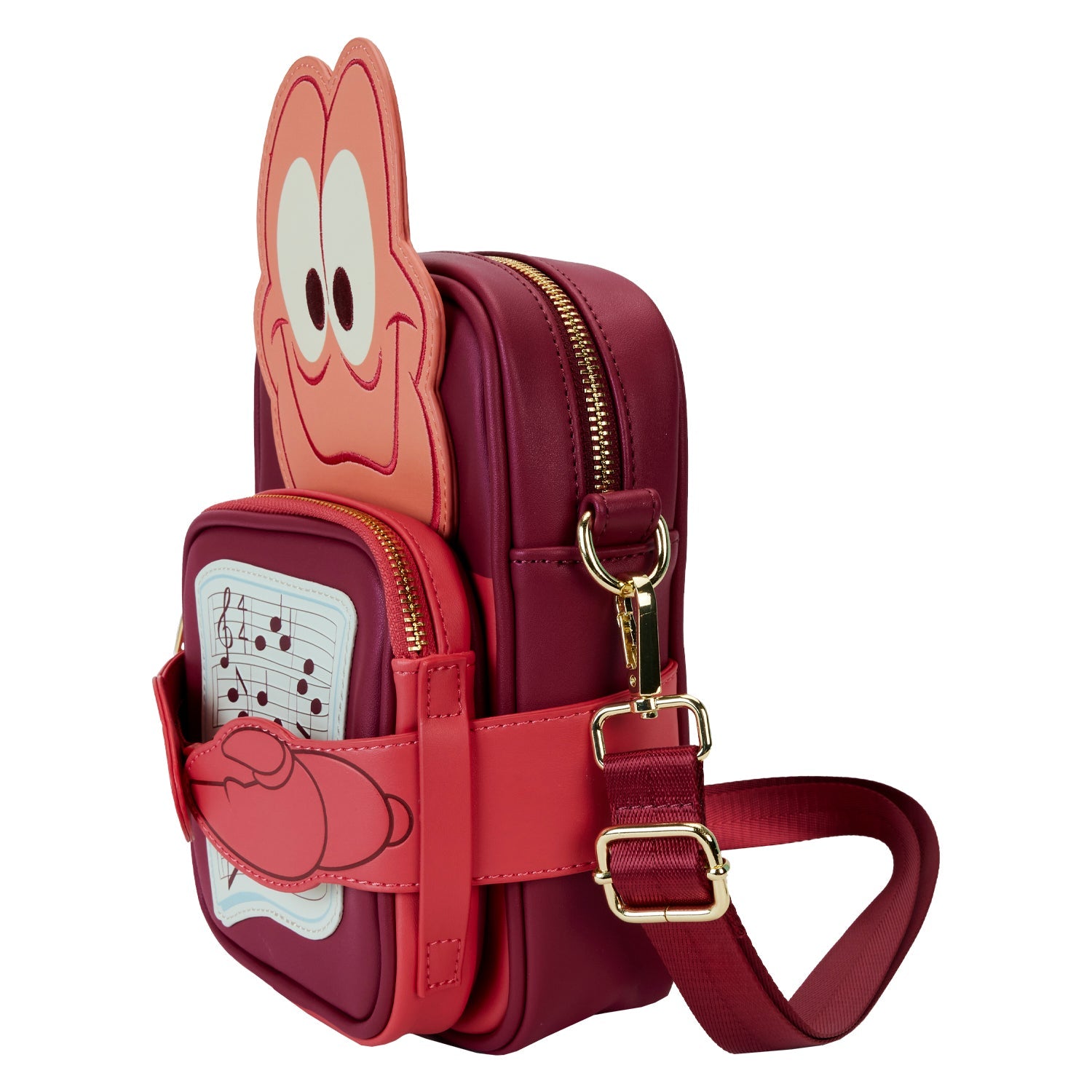 Loungefly x Disney The Little Mermaid Sebastian Crossbuddies Bag - GeekCore