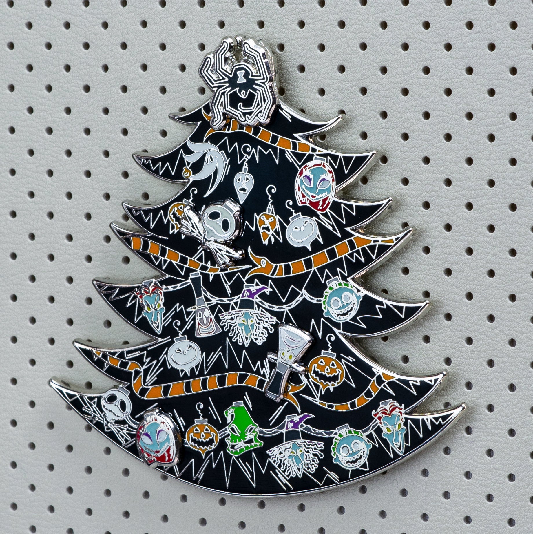 Loungefly x Disney The Nightmare Before Christmas Glow in the Dark Christmas Tree Pin - GeekCore