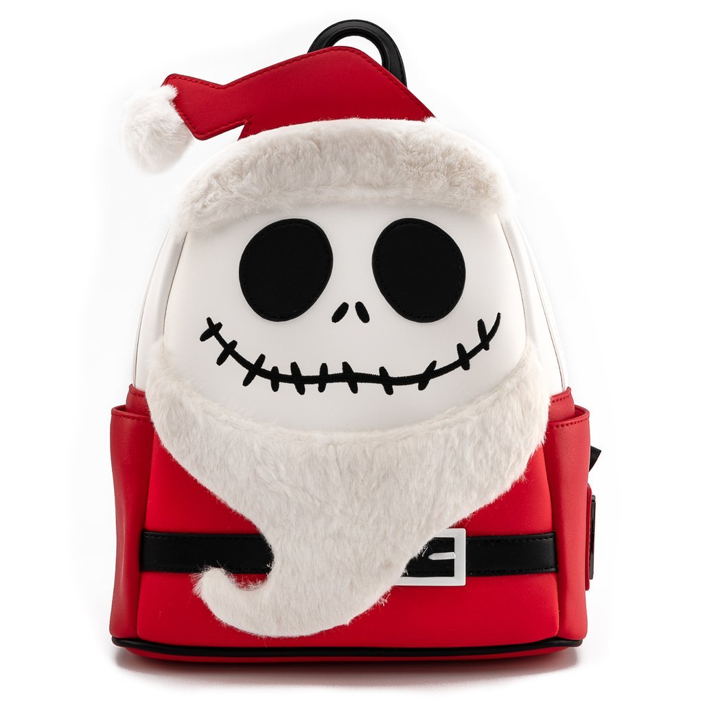 Loungefly X Disney The Nightmare Before Christmas Santa Jack Cosplay Mini Backpack - GeekCore