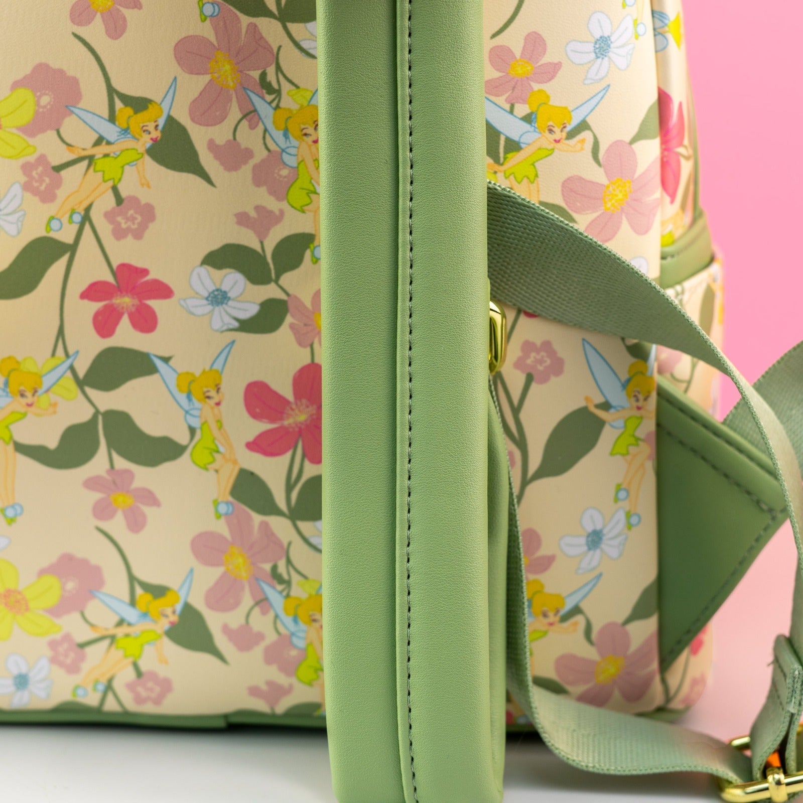 Loungefly x Disney Tinkerbell Pastel Flowers AOP Mini Backpack - GeekCore