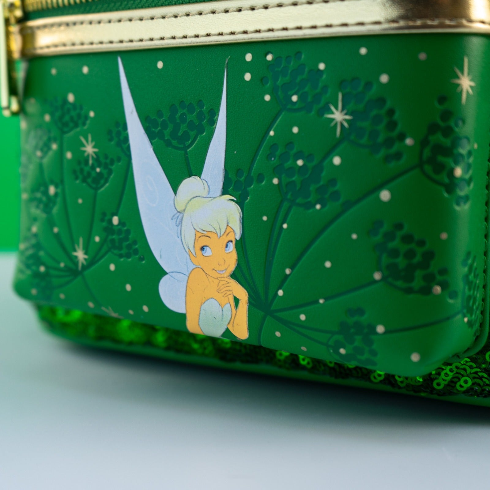 Loungefly x Disney Tinkerbell Sequin Mini Backpack - GeekCore