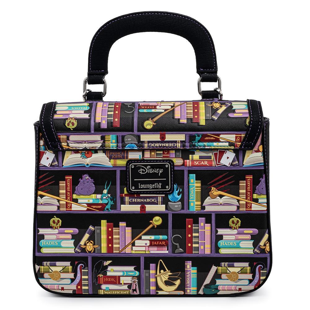 Loungefly x Disney Villains Books Crossbody Bag - GeekCore