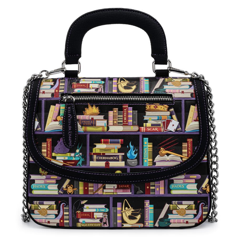 Loungefly x Disney Villains Books Crossbody Bag - GeekCore