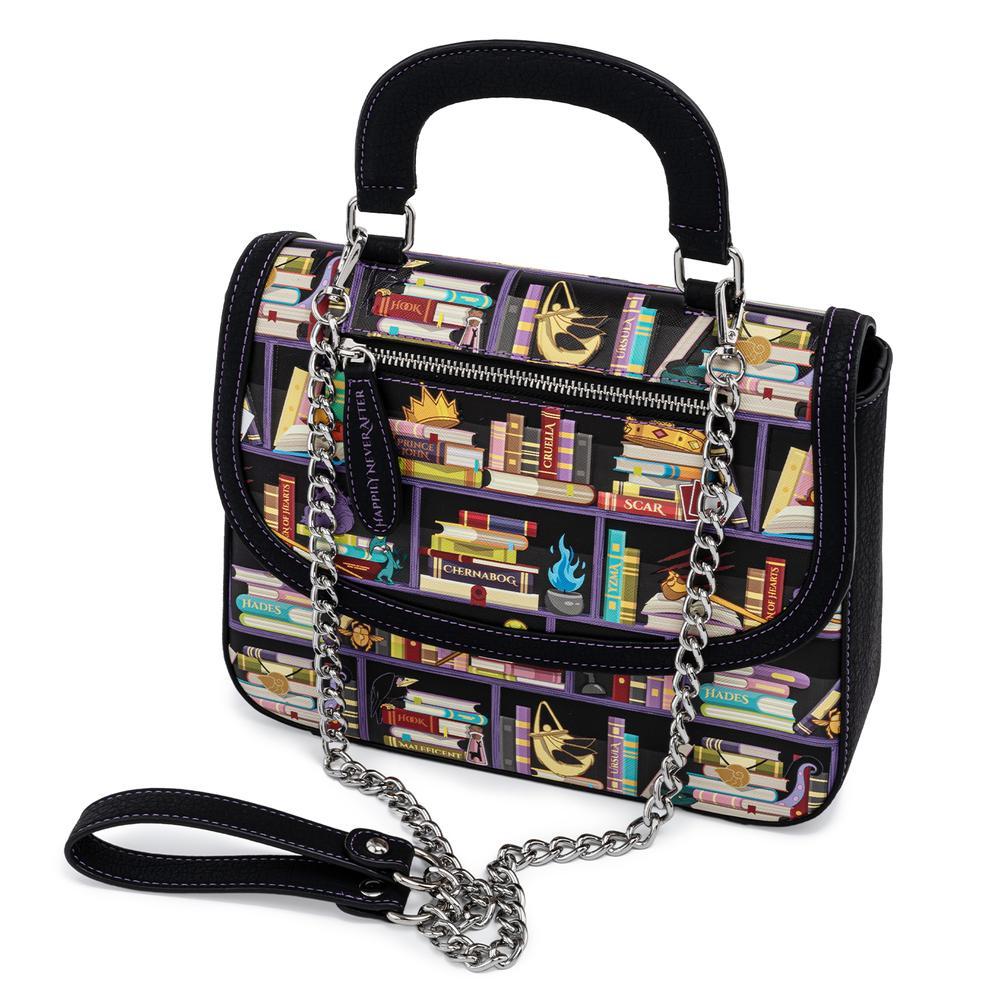 Loungefly x Disney Villains Books Crossbody Bag - GeekCore