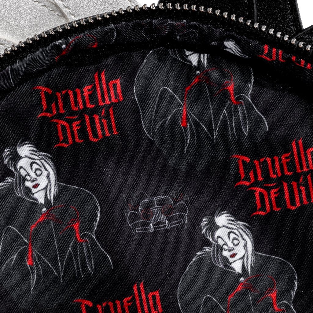 Loungefly x Disney Villains Cruella De Vil Mini Backpack - GeekCore