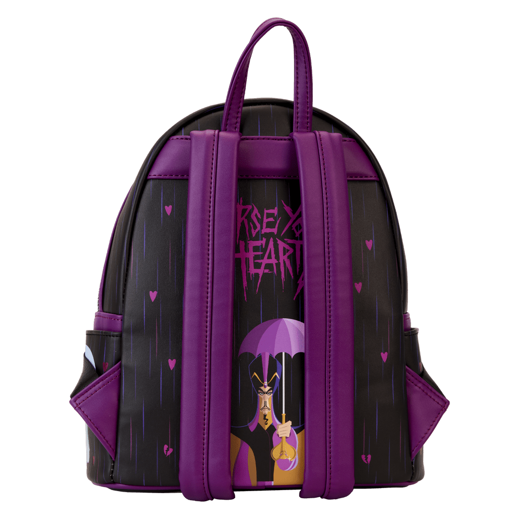 Loungefly X Disney Villains Curse Your Hearts Mini Backpack - GeekCore