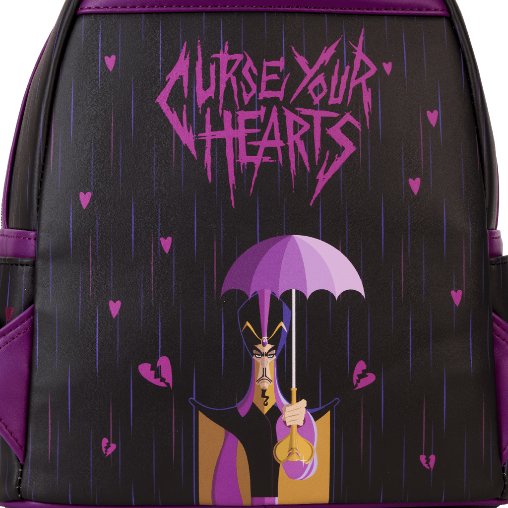 Loungefly X Disney Villains Curse Your Hearts Mini Backpack - GeekCore