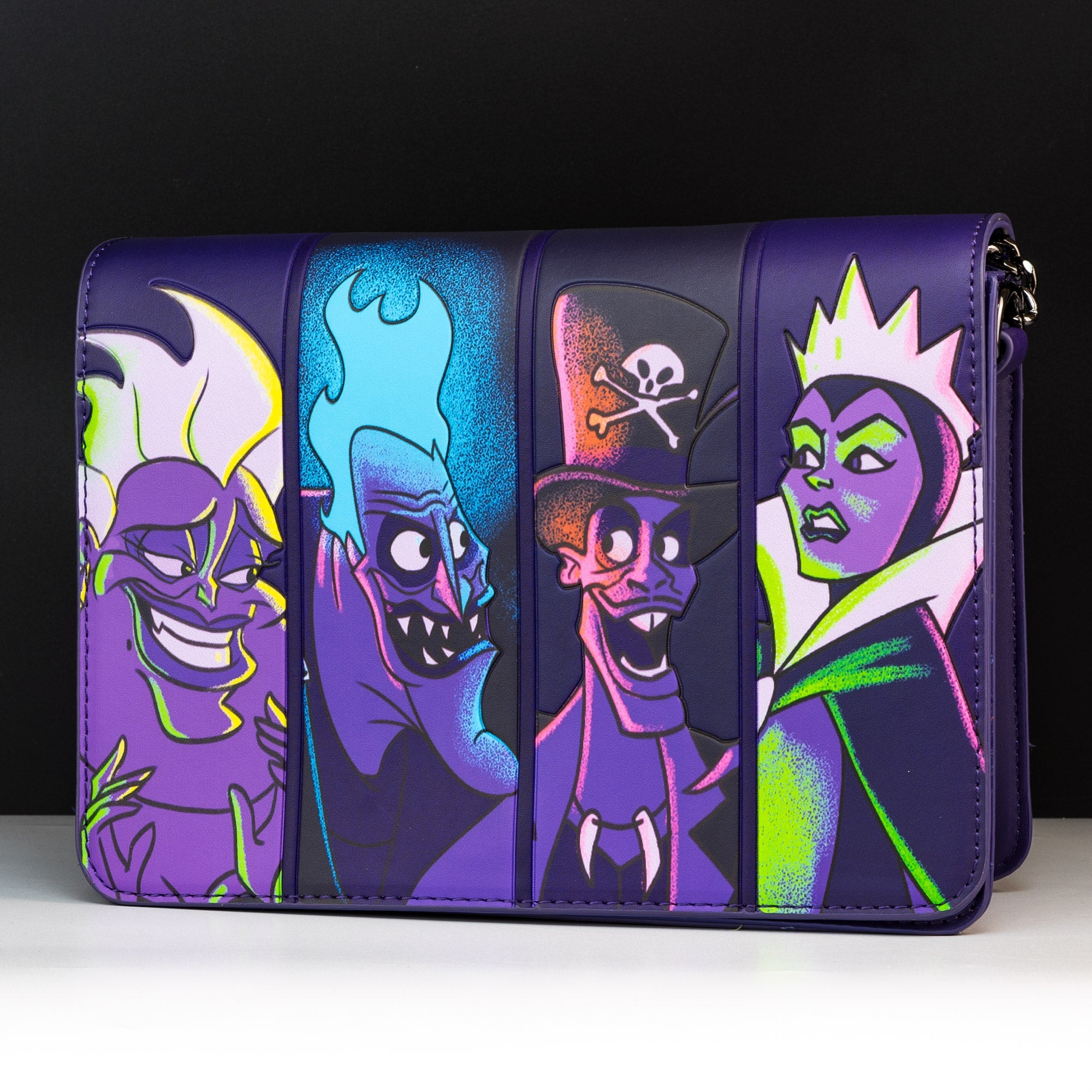 Loungefly x Disney Villains in the Dark Crossbody Bag - GeekCore