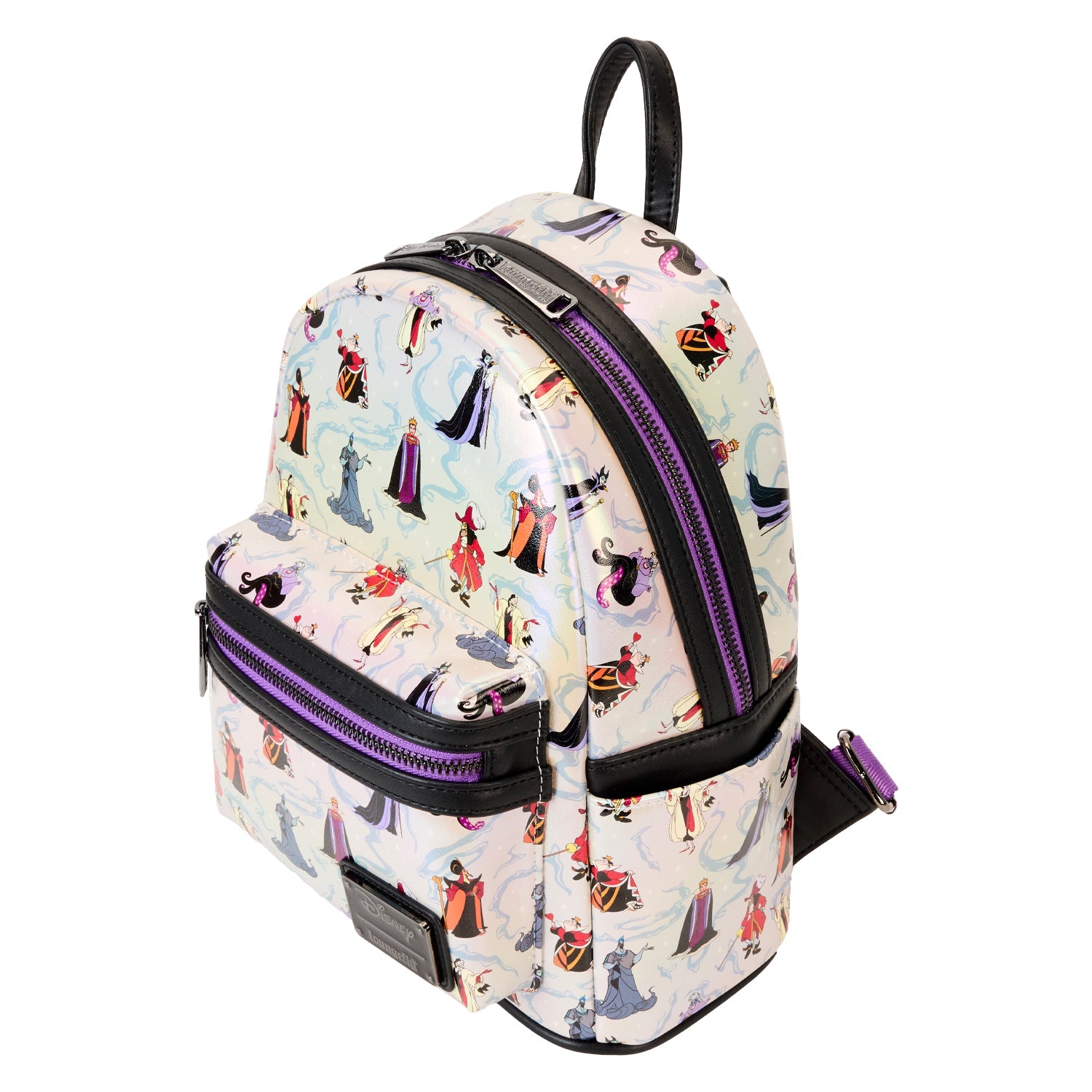 Loungefly x Disney Villains Iridescent Mini Backpack - GeekCore