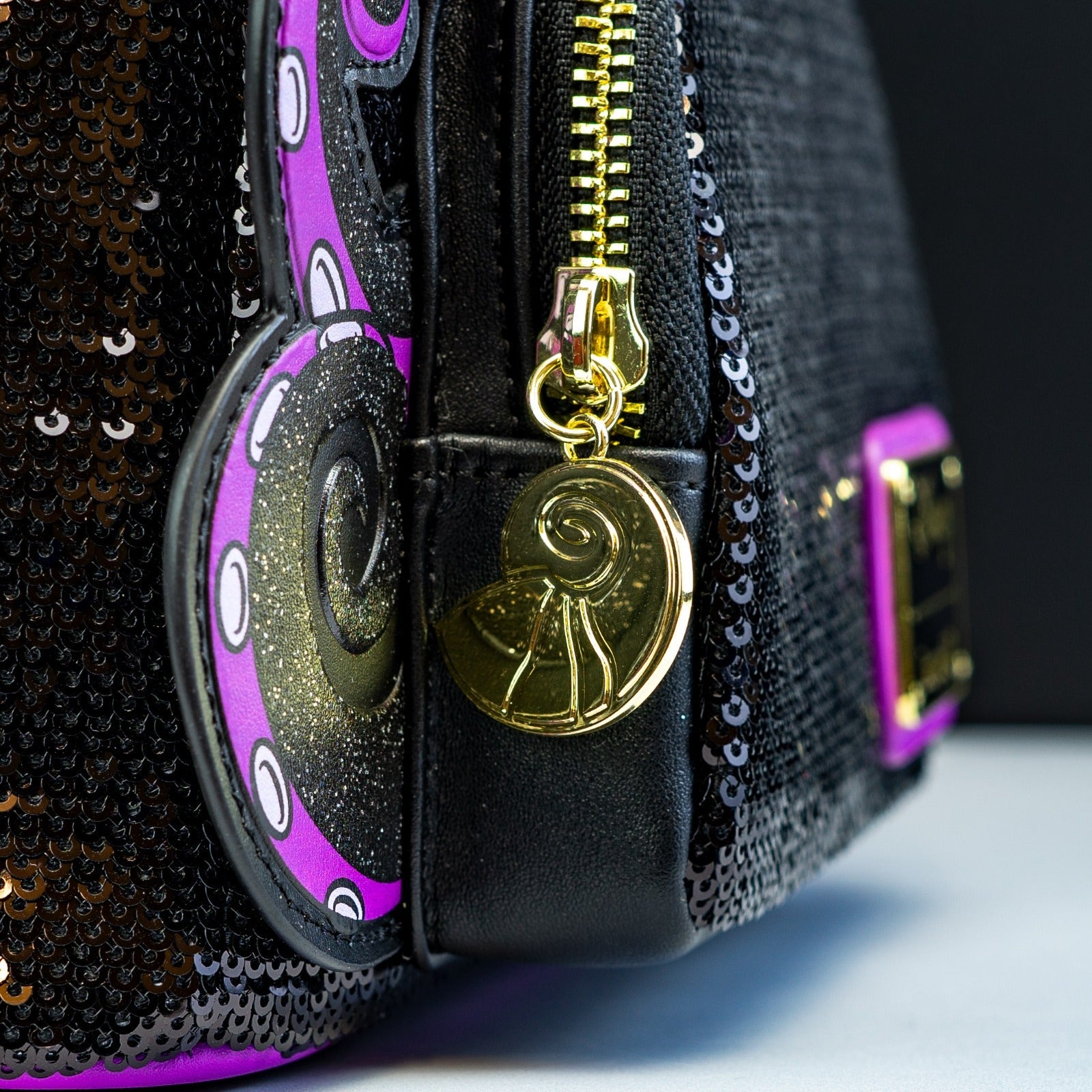 Loungefly x Disney Villains Ursula Sequin Cosplay Mini Backpack - GeekCore