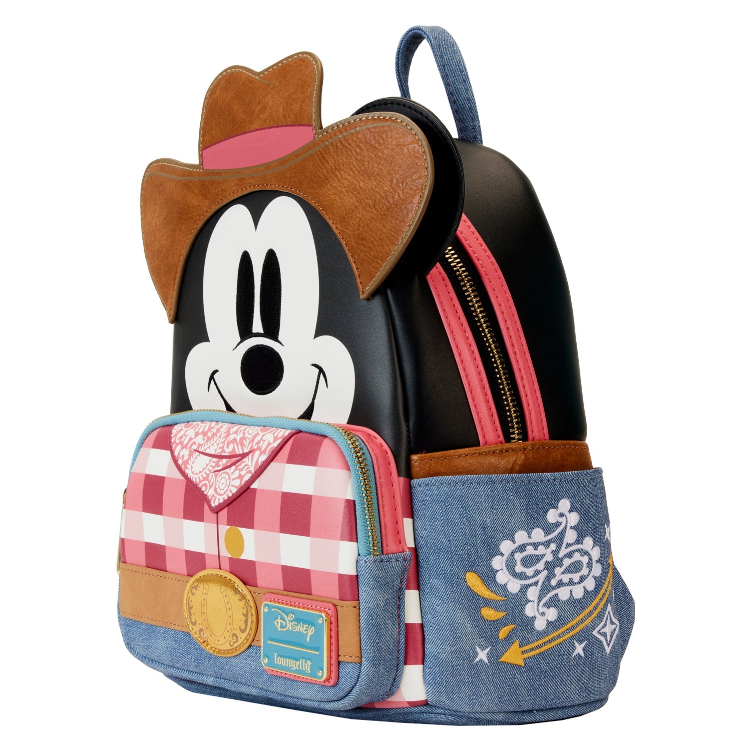 Loungefly x Disney Western Mickey Mouse Cosplay Mini Backpack - GeekCore