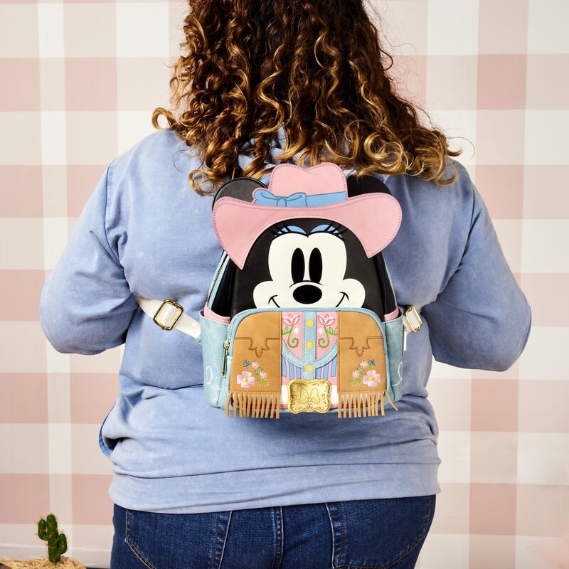 Loungefly x Disney Western Minnie Mouse Cosplay Mini Backpack - GeekCore