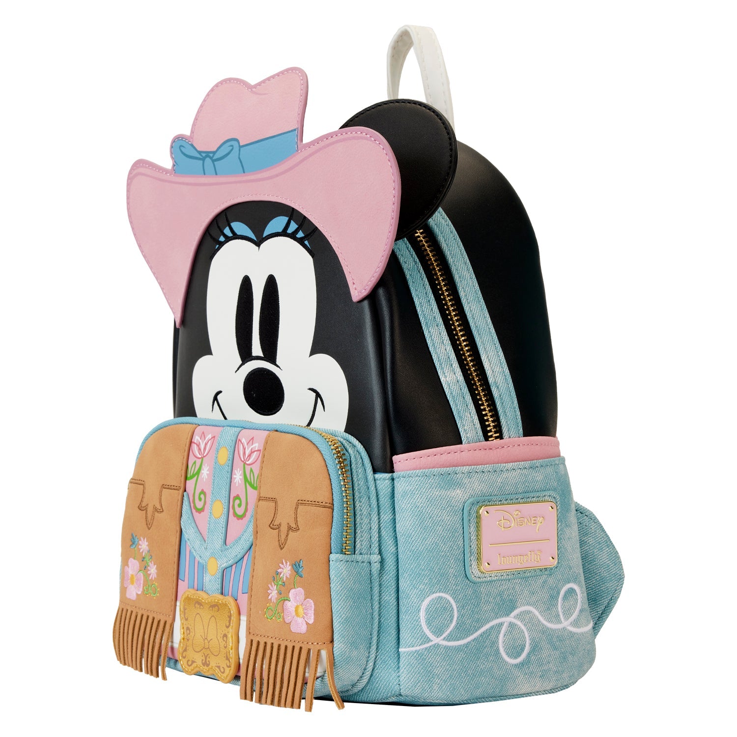 Loungefly x Disney Western Minnie Mouse Cosplay Mini Backpack GeekCore