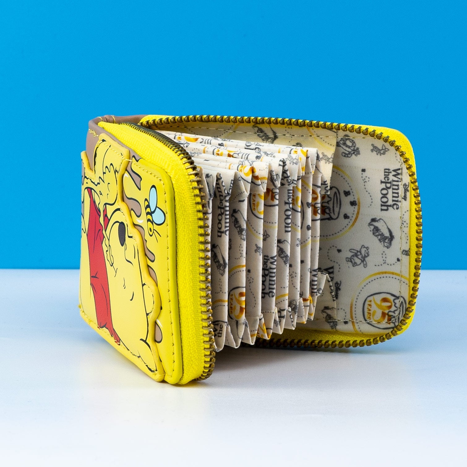 Loungefly x Disney Winnie the Pooh 95th Anniversary Accordion Purse - GeekCore