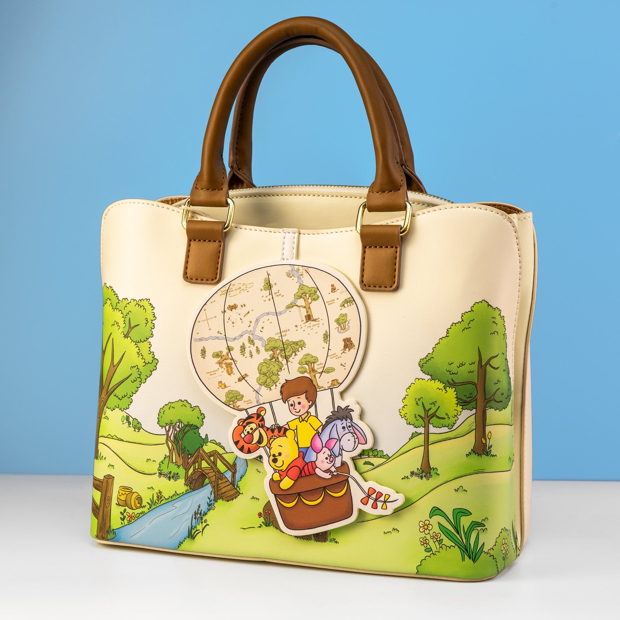 Loungefly x Disney Winnie the Pooh and Friends Balloon Crossbody Bag - GeekCore