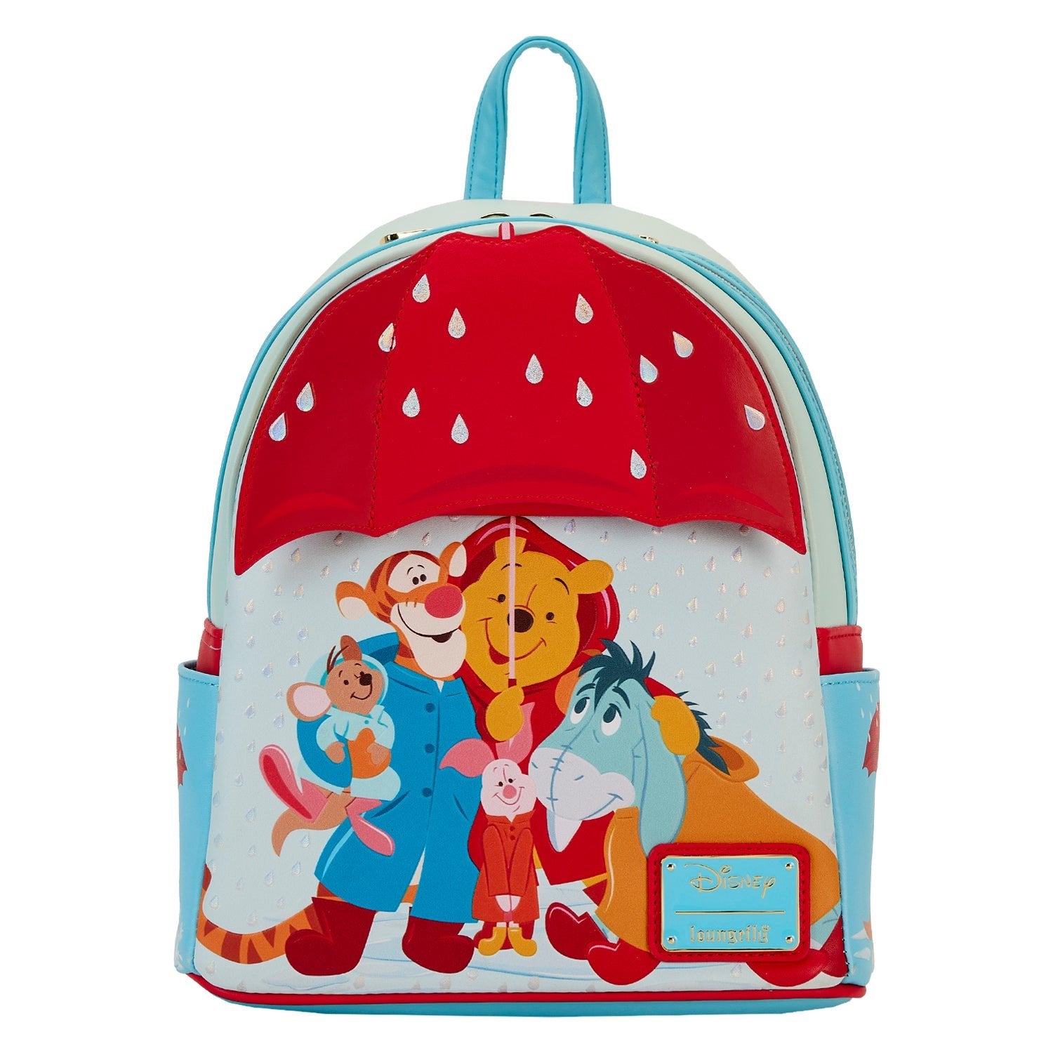 Loungefly x Disney Winnie the Pooh and Friends Rainy Day Mini Backpack - GeekCore