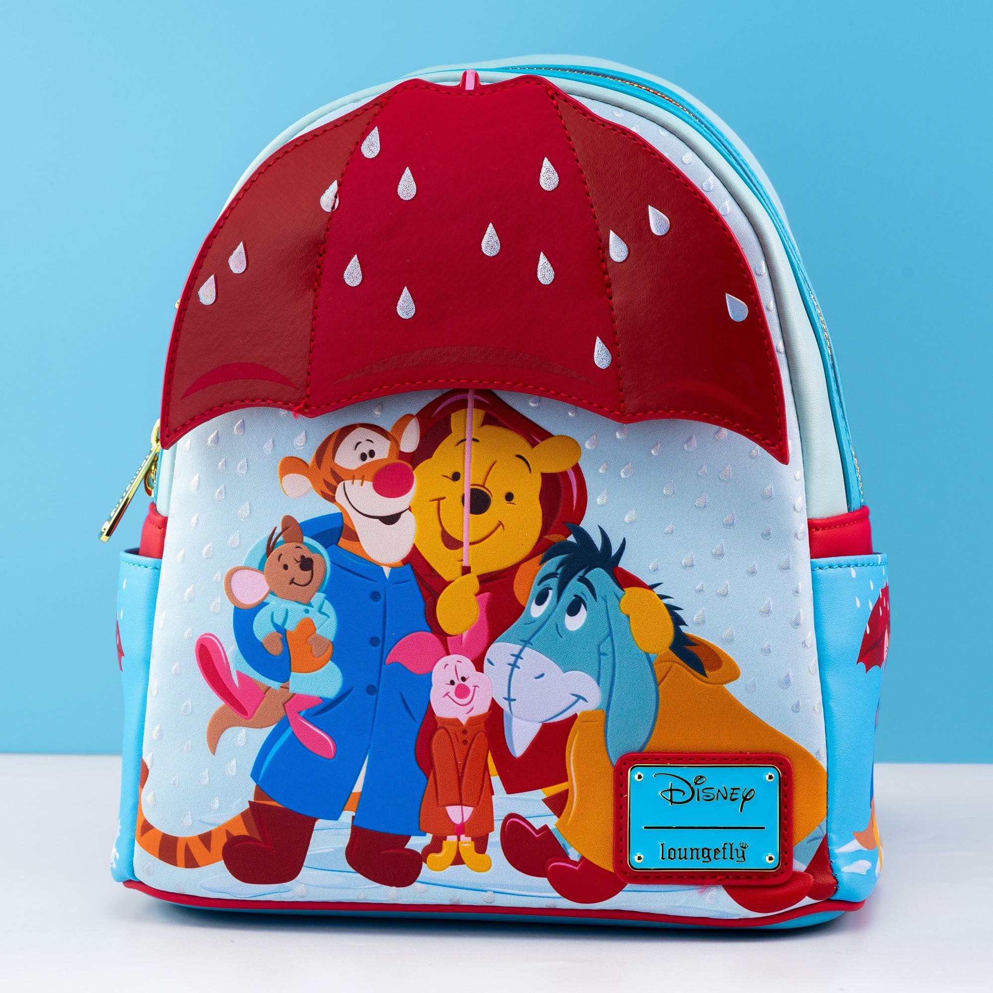 Loungefly x Disney Winnie the Pooh and Friends Rainy Day Mini Backpack - GeekCore