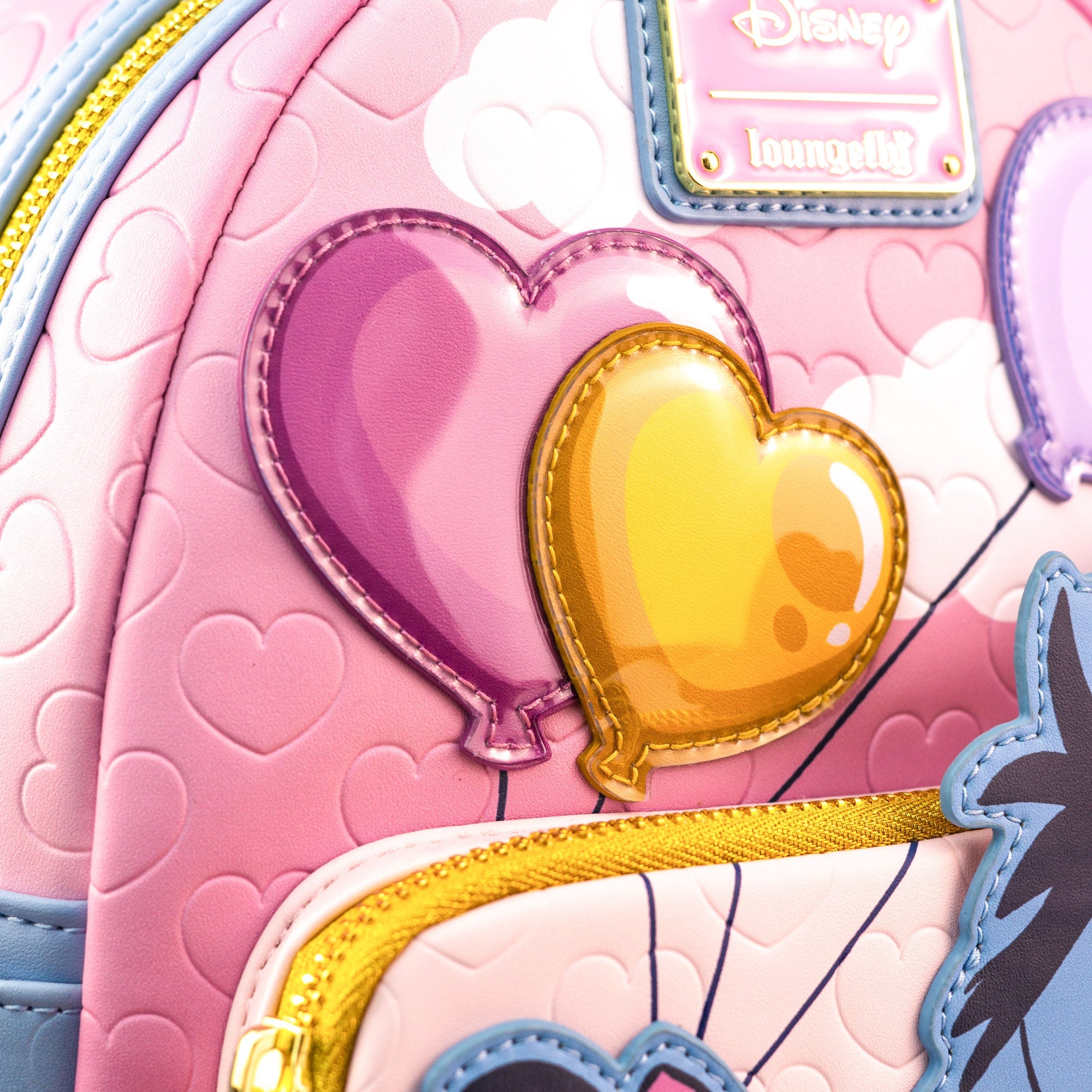 Loungefly x Disney Winnie the Pooh Eeyore Heart Balloons Mini Backpack - GeekCore