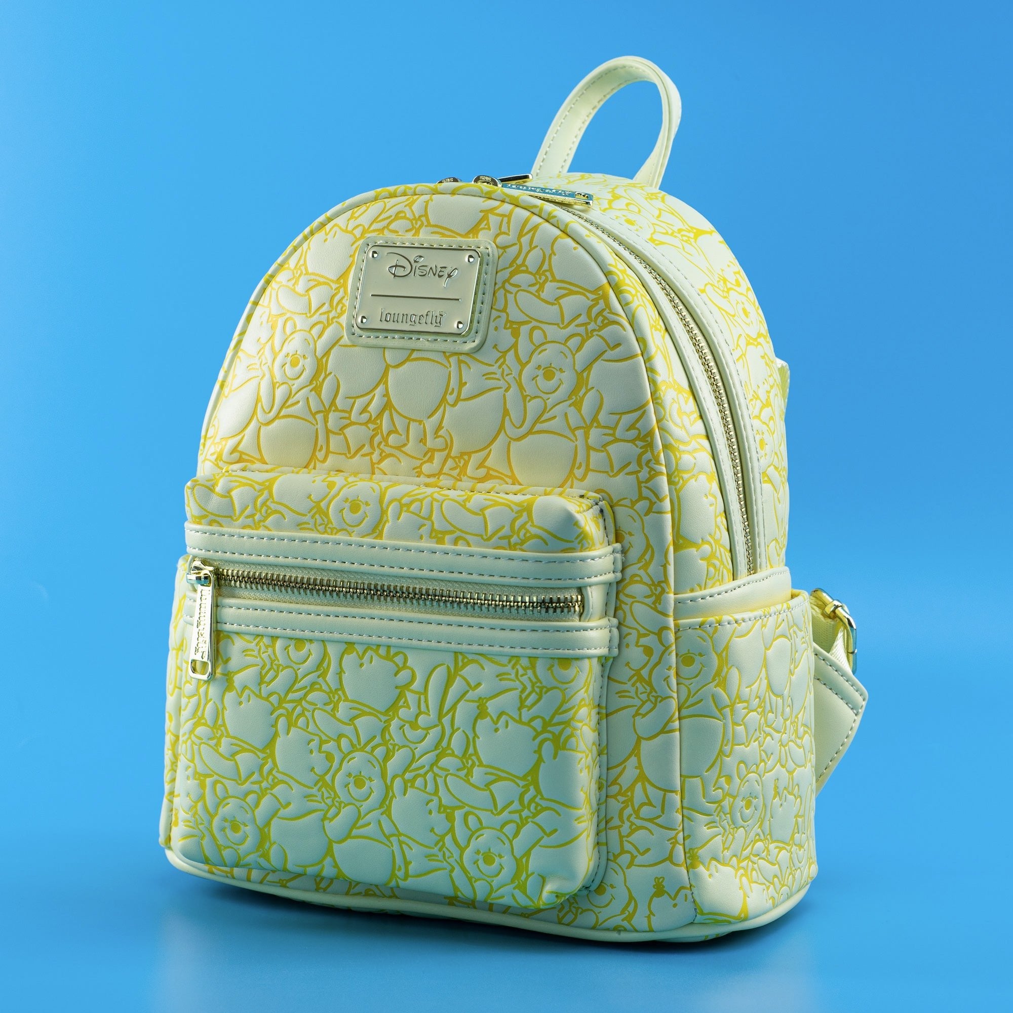 Loungefly x Disney Winnie the Pooh Embossed Poses Mini Backpack - GeekCore