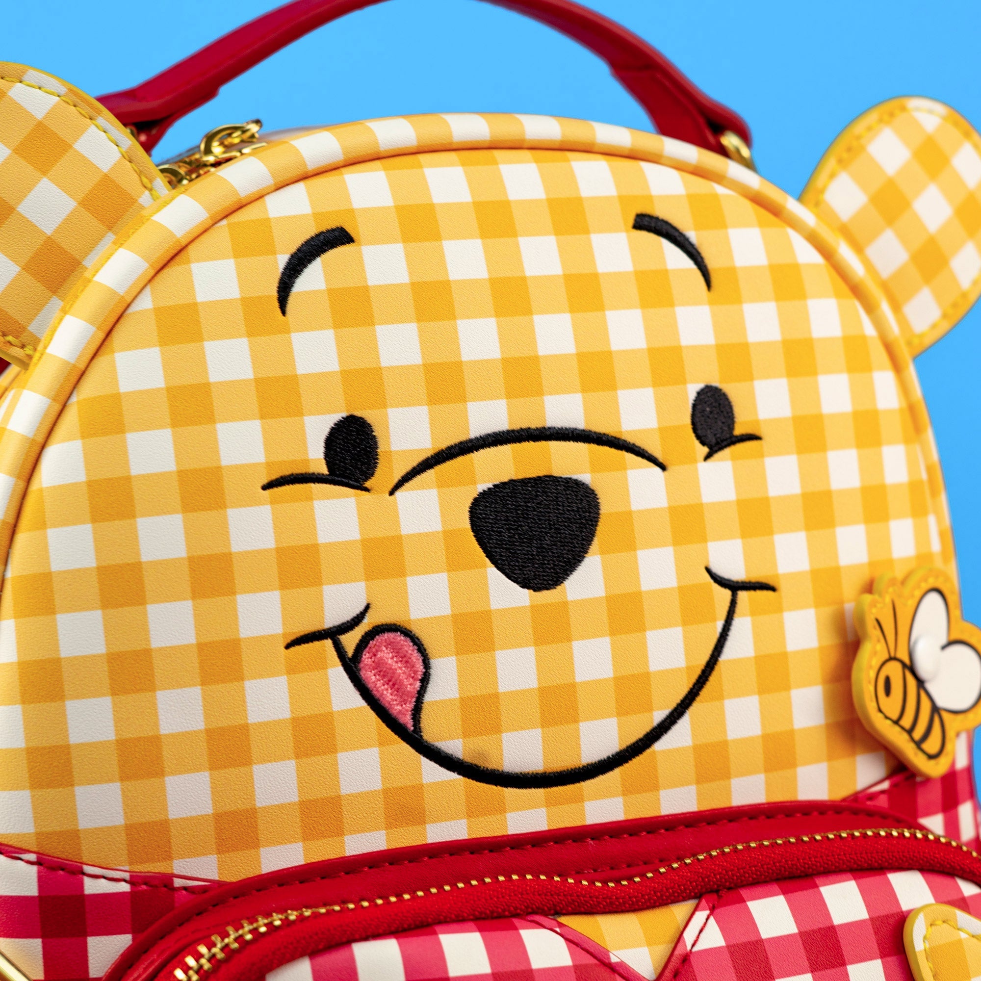 Loungefly x Disney Winnie the Pooh Gingham Mini Backpack - GeekCore