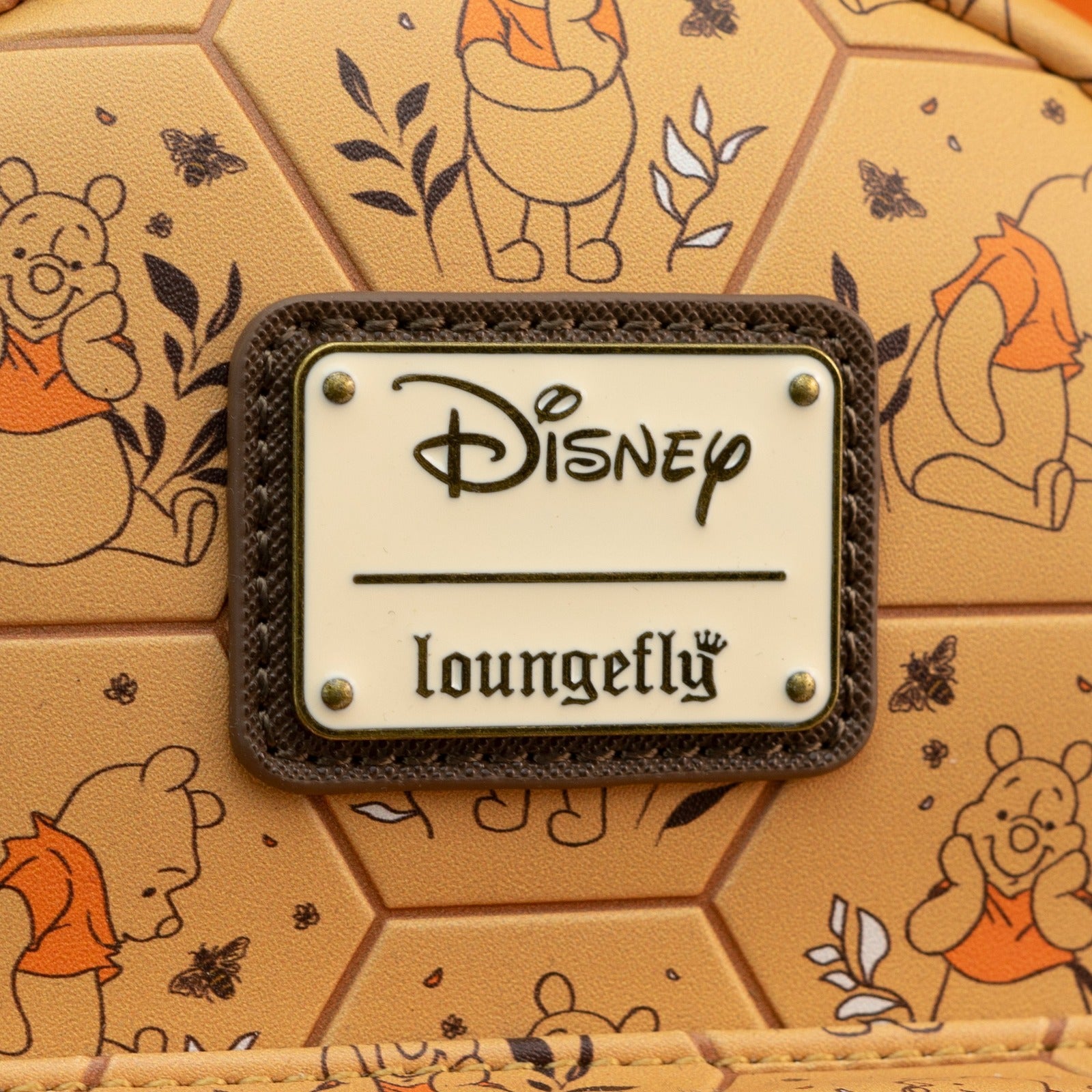 Loungefly x Disney Winnie the Pooh Honeycomb Mini Backpack - GeekCore