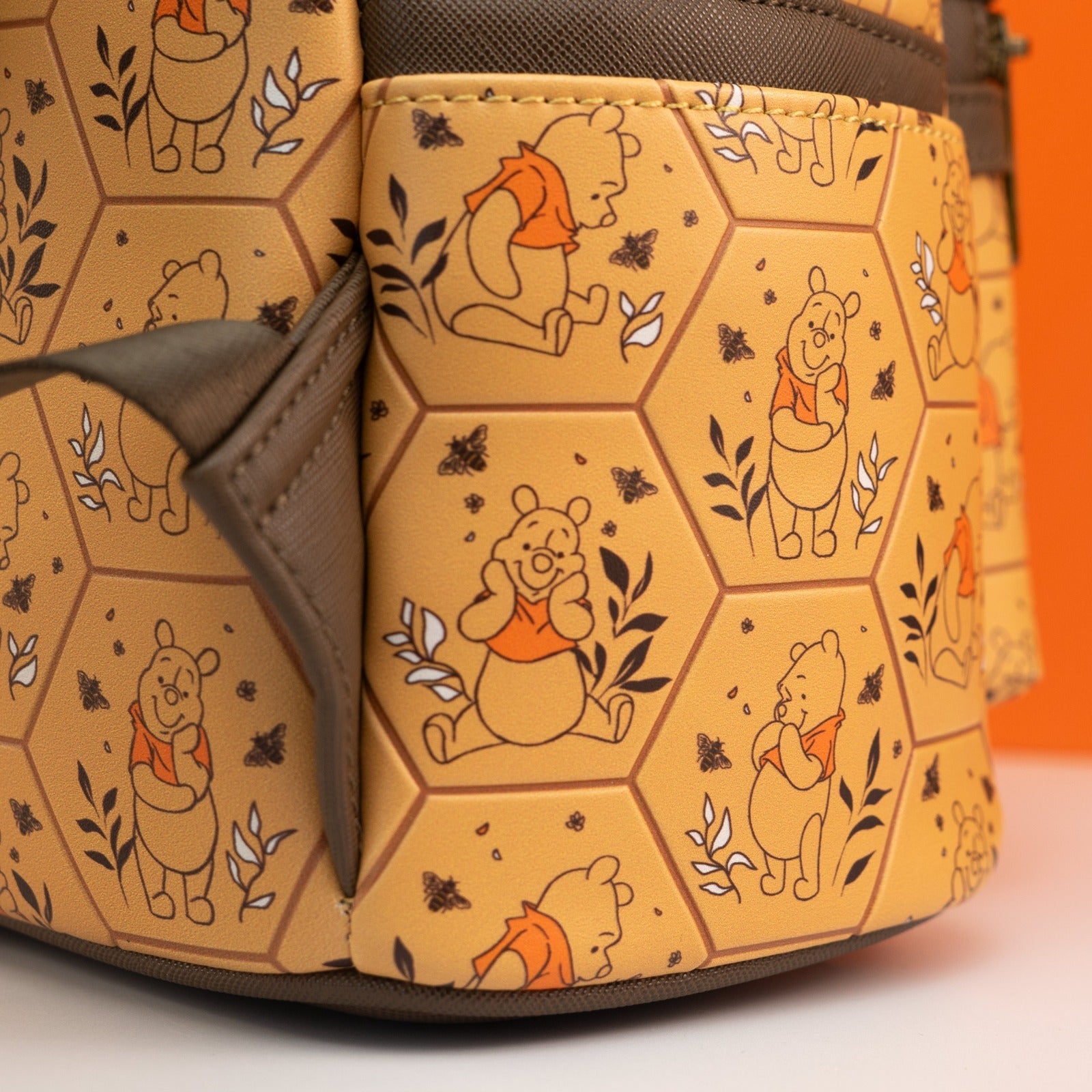 Loungefly x Disney Winnie the Pooh Honeycomb Mini Backpack - GeekCore
