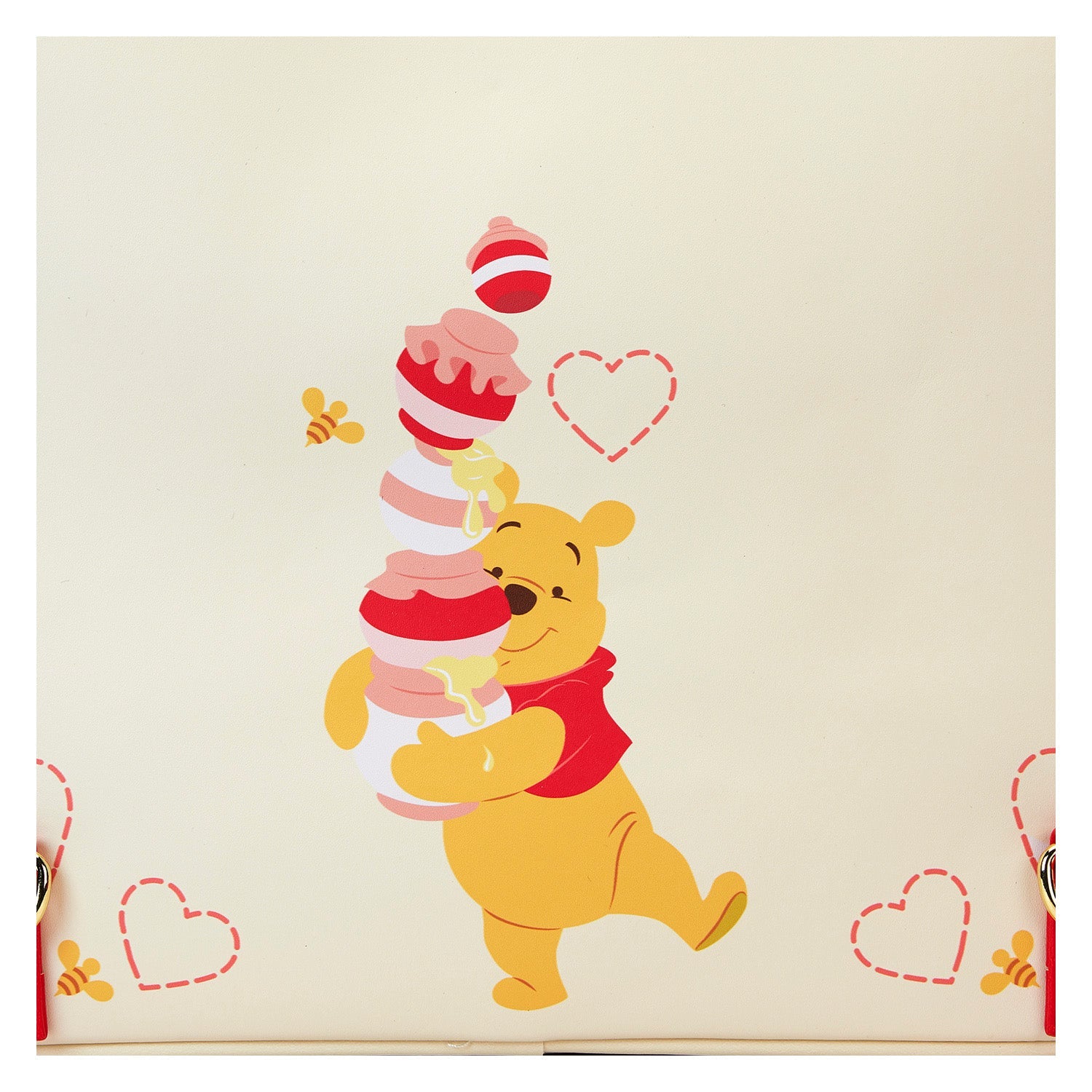 Loungefly x Disney Winnie the Pooh Love Convertible Backpack and Tote Bag - GeekCore