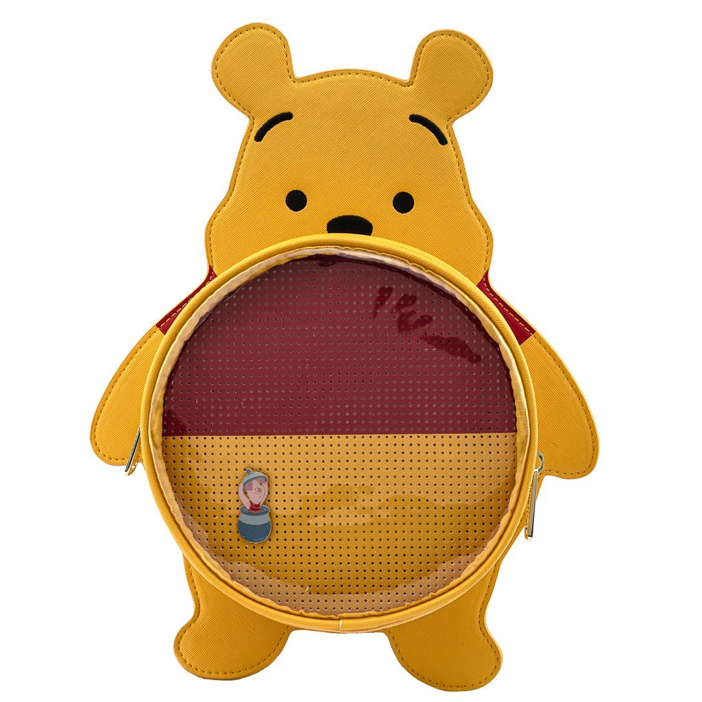 Loungefly x Disney Winnie the Pooh Pin Trader Backpack - GeekCore