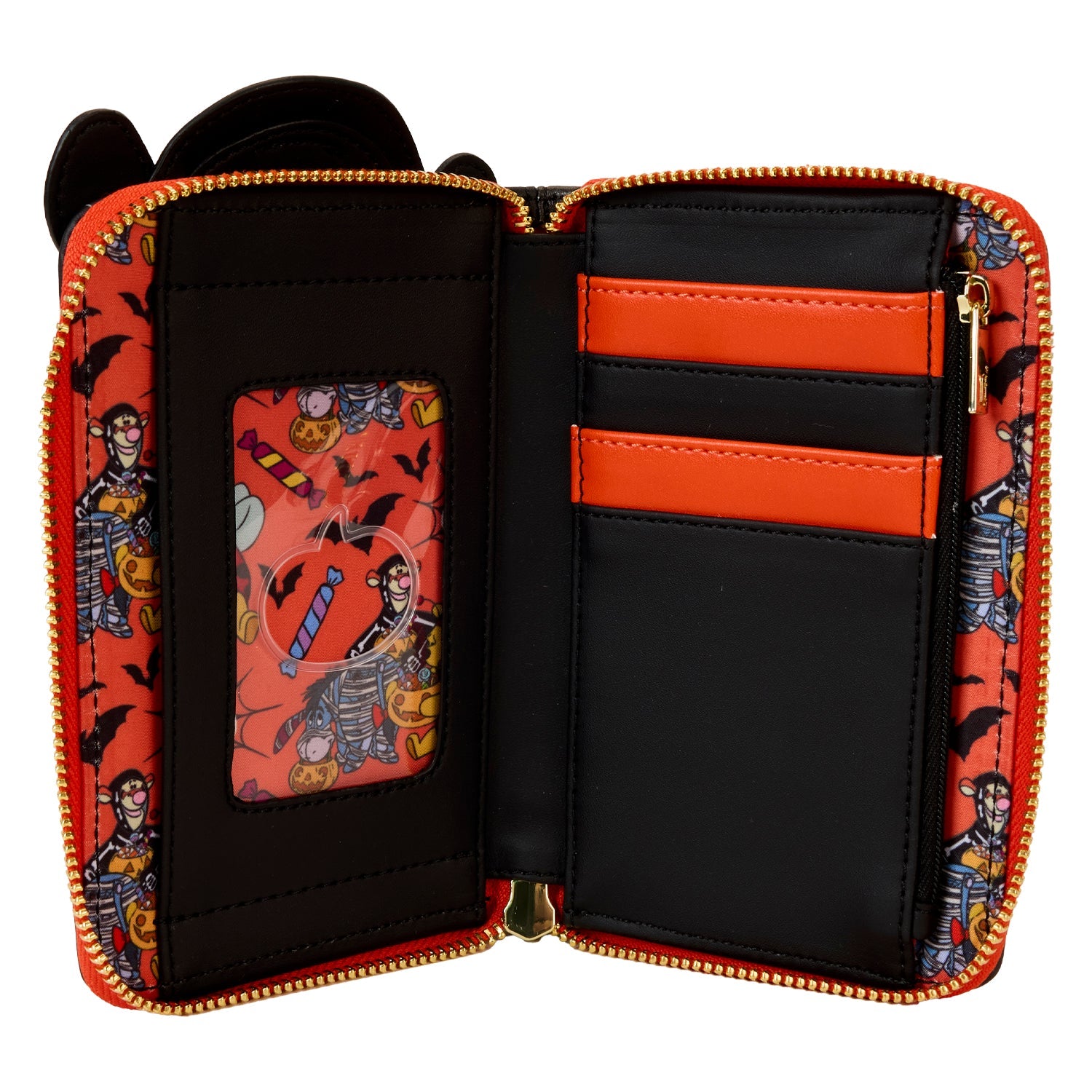 Loungefly x Disney Winnie the Pooh Skeleton Tigger Zip Around Wallet - GeekCore