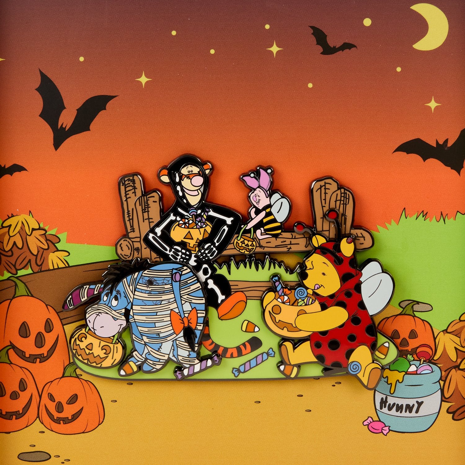 Loungefly x Disney Winnie the Pooh Trick Or Treat Moving 3