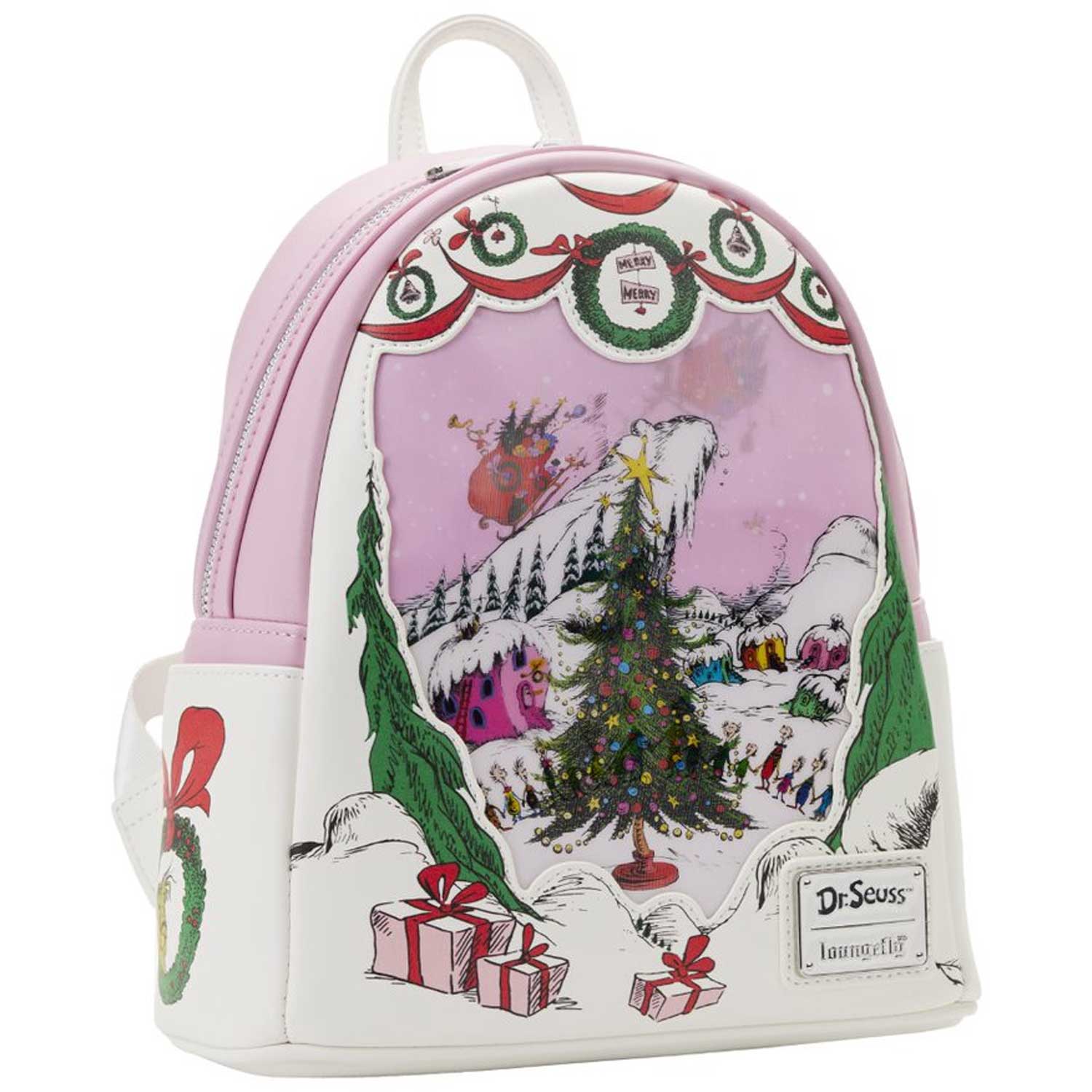 Loungefly x Dr Seuss Grinch Whoville Mini Backpack GeekCore