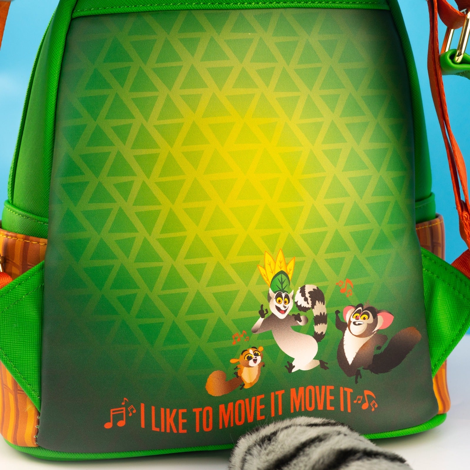 Loungefly x DreamWorks Madagascar King Julien Cosplay Mini Backpack - GeekCore