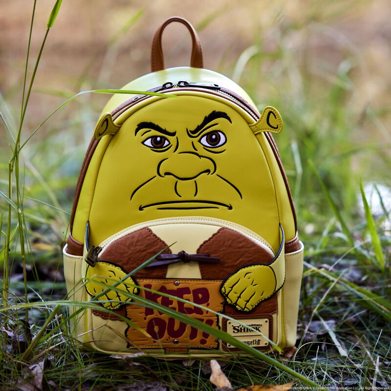 Loungefly x Dreamworks Shrek Keep Out Cosplay Mini Backpack - GeekCore