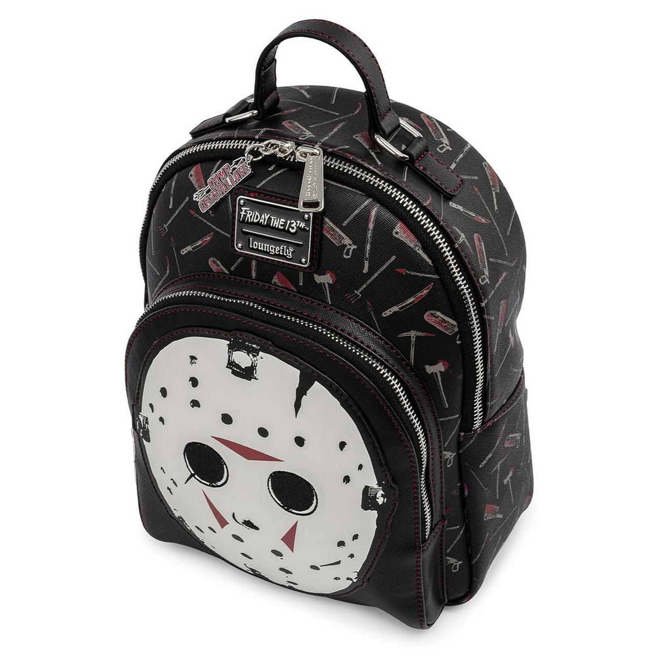 Loungefly x Friday the 13th Jason Mask Mini Backpack - GeekCore