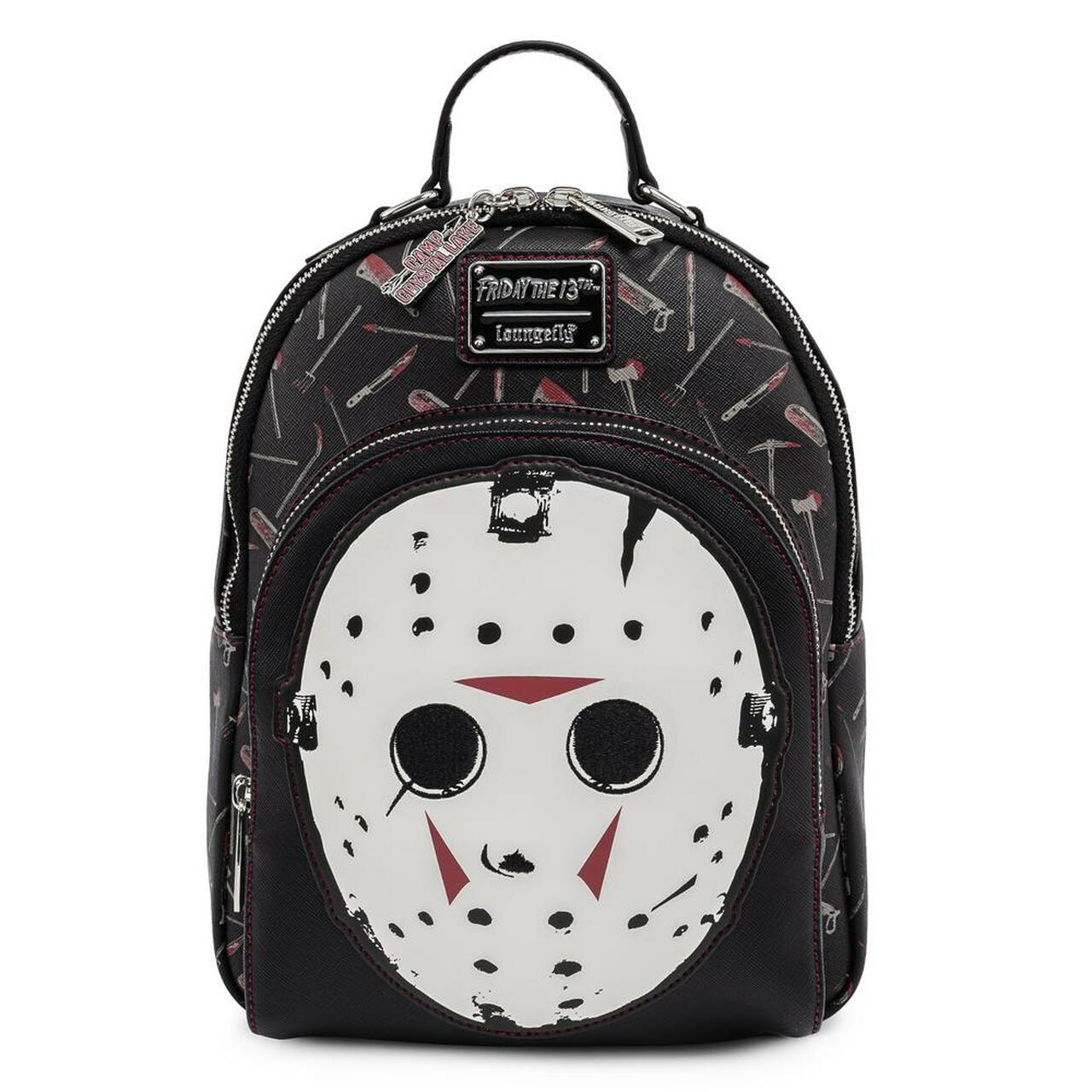 Loungefly x Friday the 13th Jason Mask Mini Backpack - GeekCore