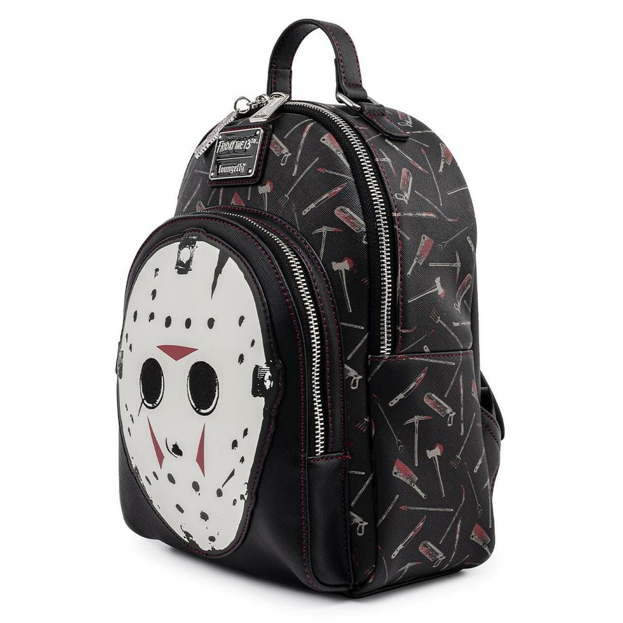 Loungefly x Friday the 13th Jason Mask Mini Backpack - GeekCore