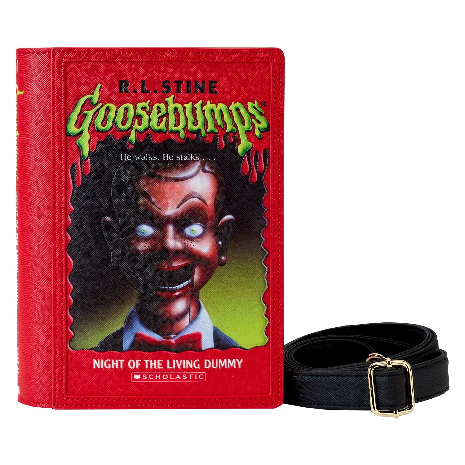 Loungefly x Goosebumps Book Cover Crossbody Bag - GeekCore