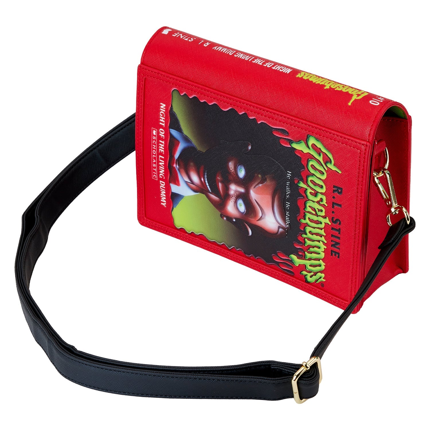 Loungefly x Goosebumps Book Cover Crossbody Bag - GeekCore