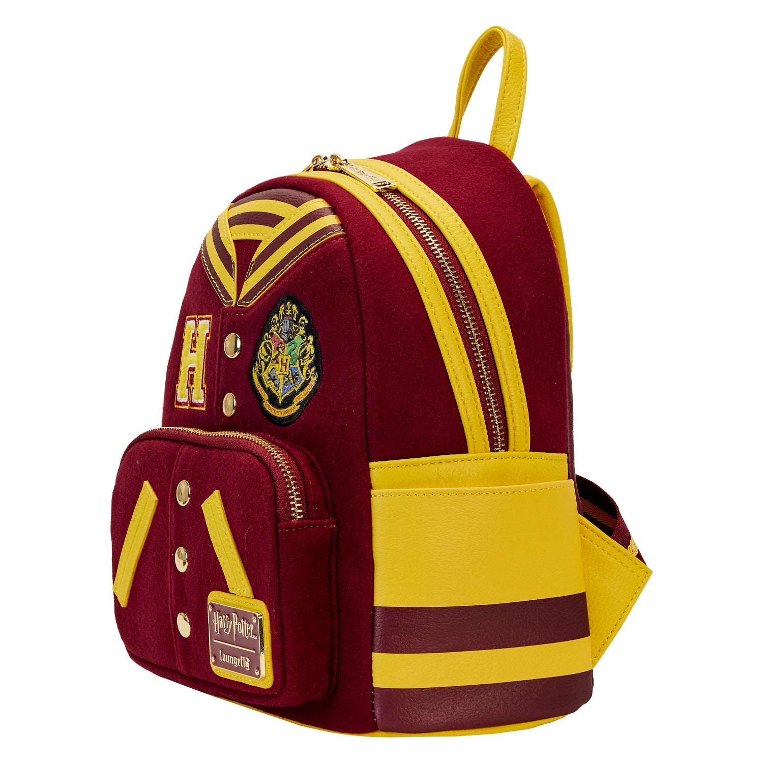 Loungefly x Harry Potter Gryffindor Varsity Mini Backpack - GeekCore